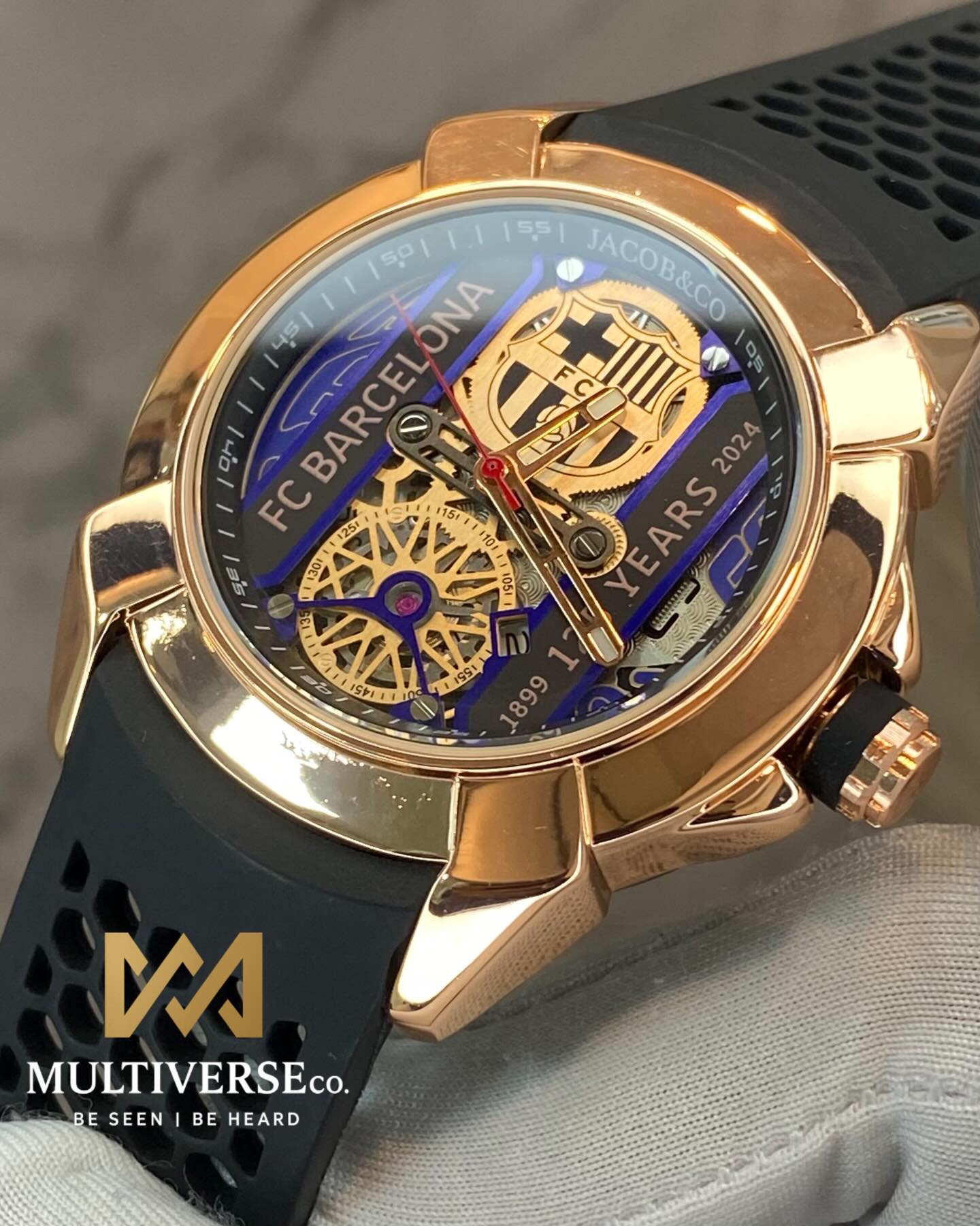 The Barcelona Watch is now available for football lovers