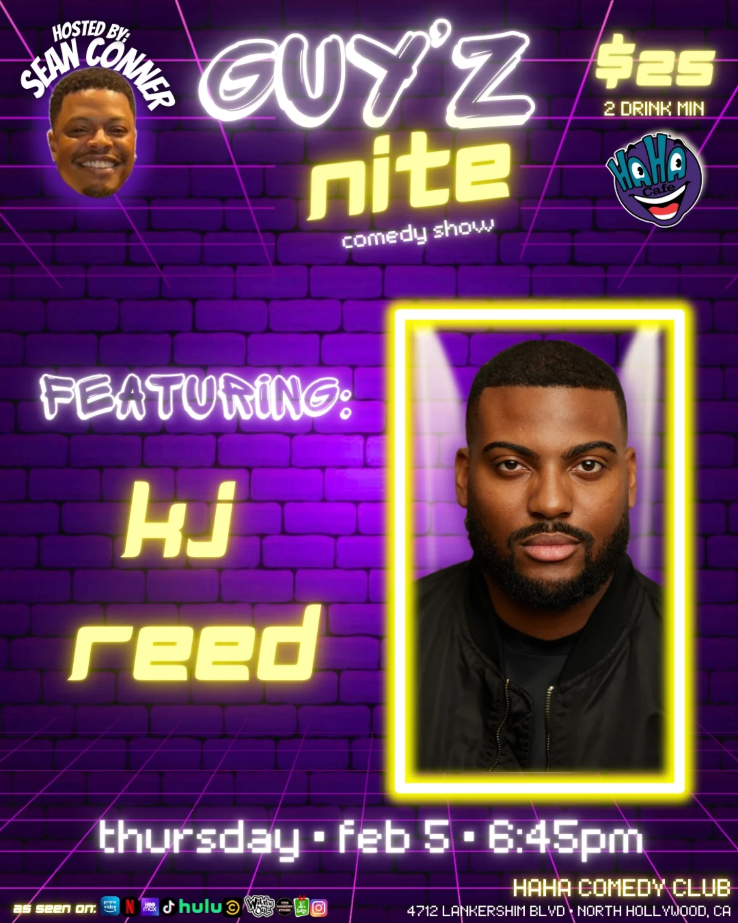 Guy'z Nite Comedy Show | North Hollywood CA