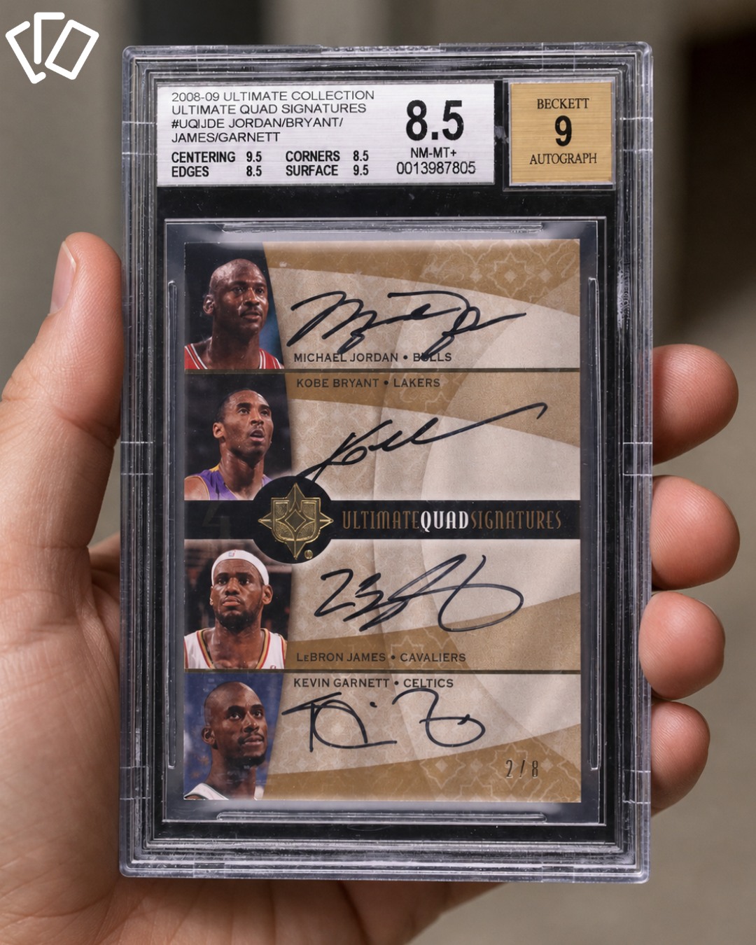 Eight legends. One unforgettable card. 🤯 Michael Jordan, LeBron