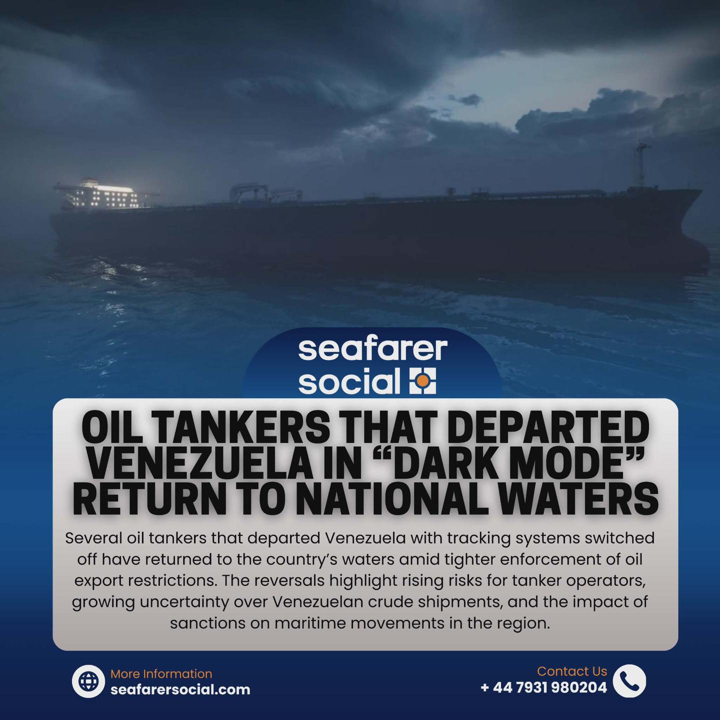 Seafarer Social - Oil Tankers That Departed Venezuela in... | Facebook