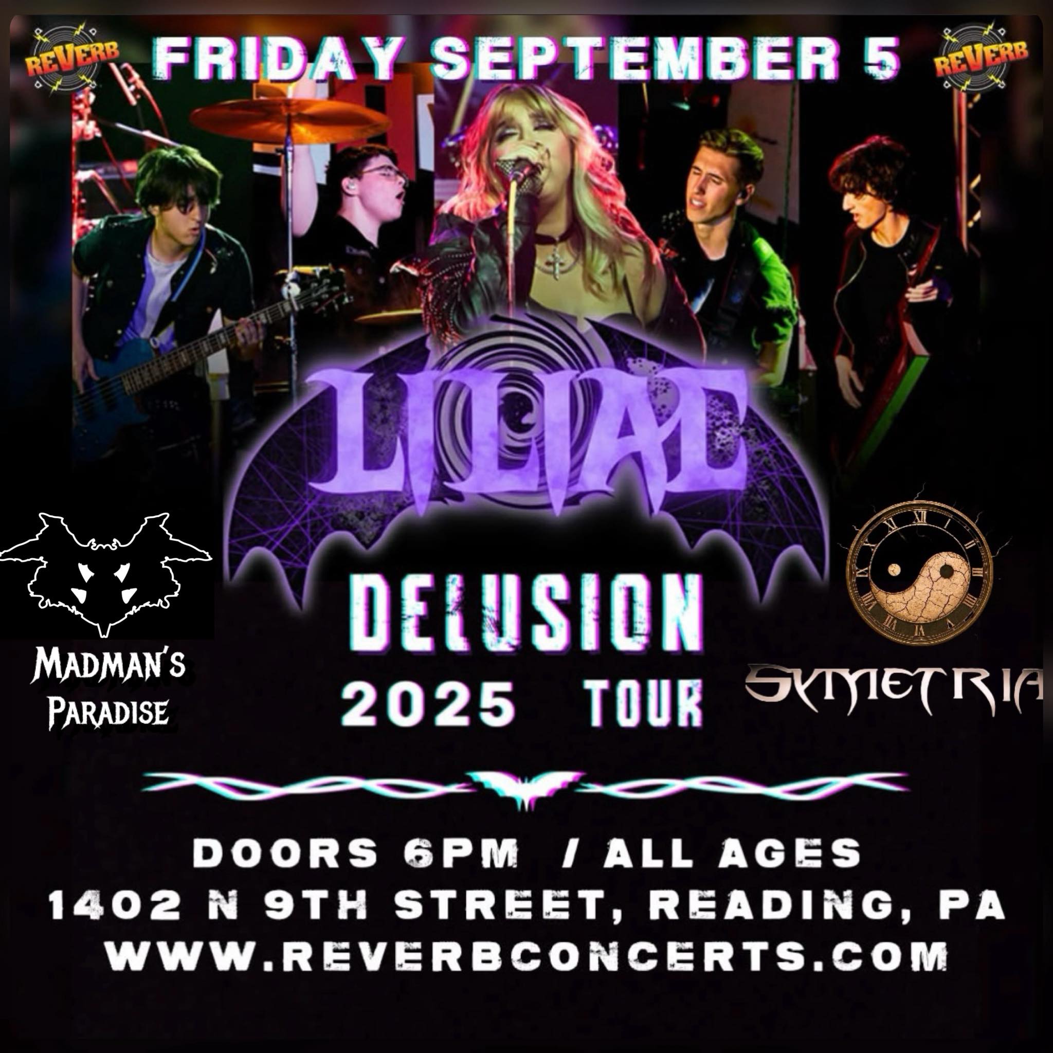 Symetria - In less then 3 weeks we return to Reverb in... | Facebook