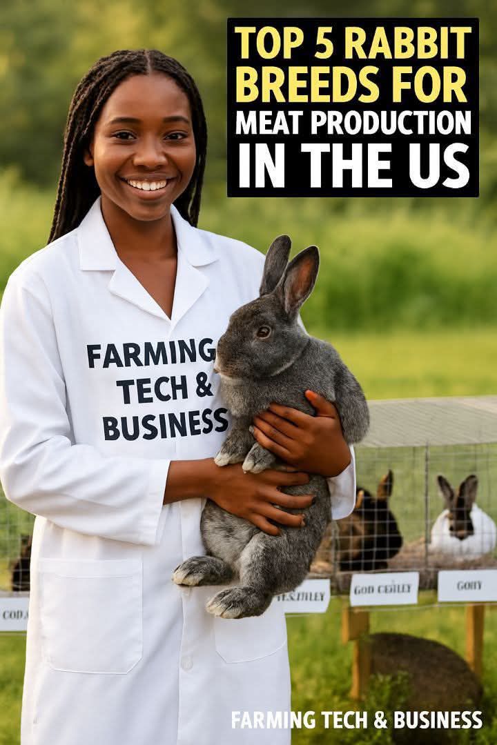 Rabbits Tips - TOP 5 RABBIT BREEDS FOR MEAT PRODUCTION IN... | Facebook