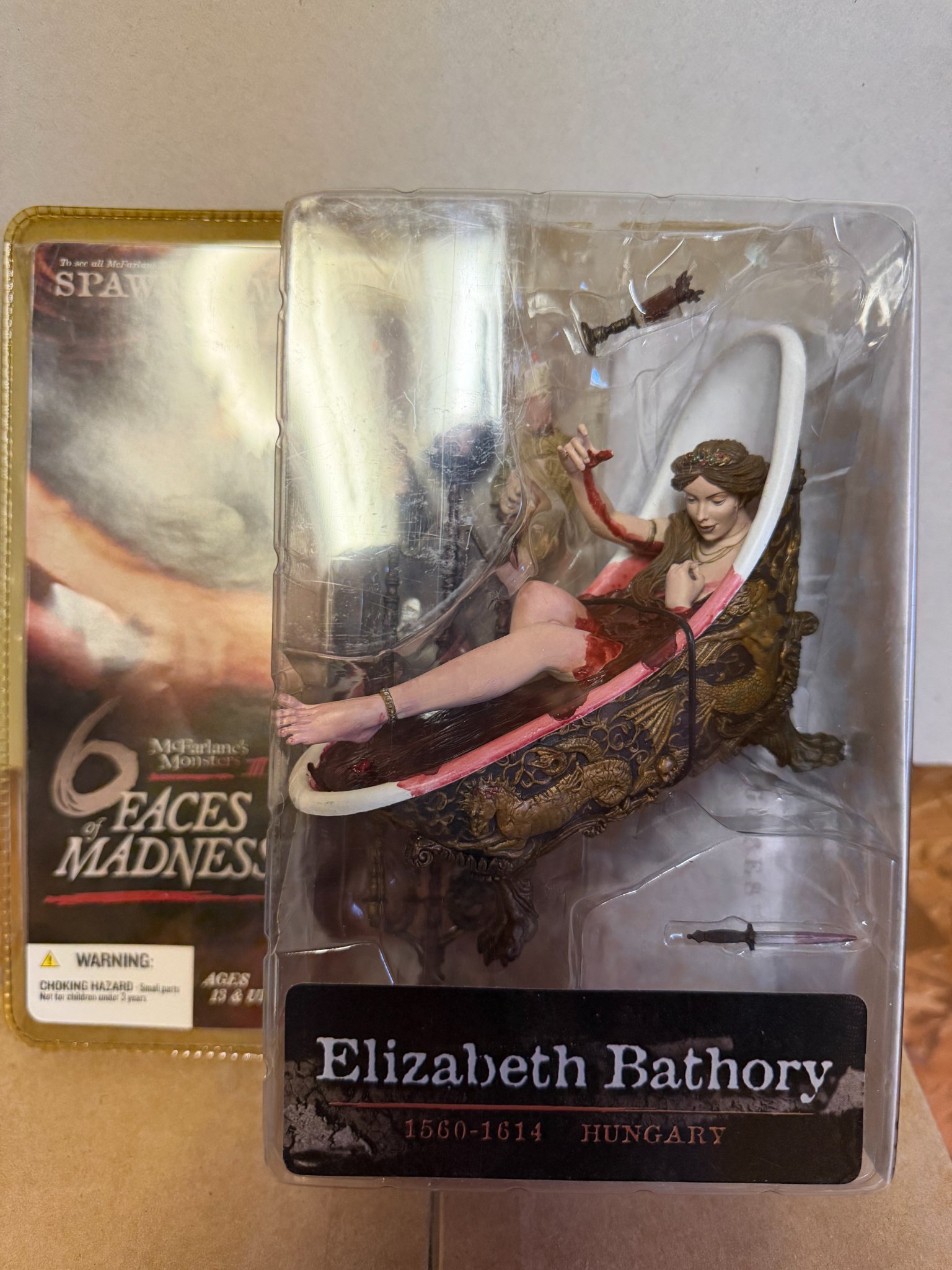 McFarlane's 6 Faces of Madness - Elizabeth Bathory. NIB.