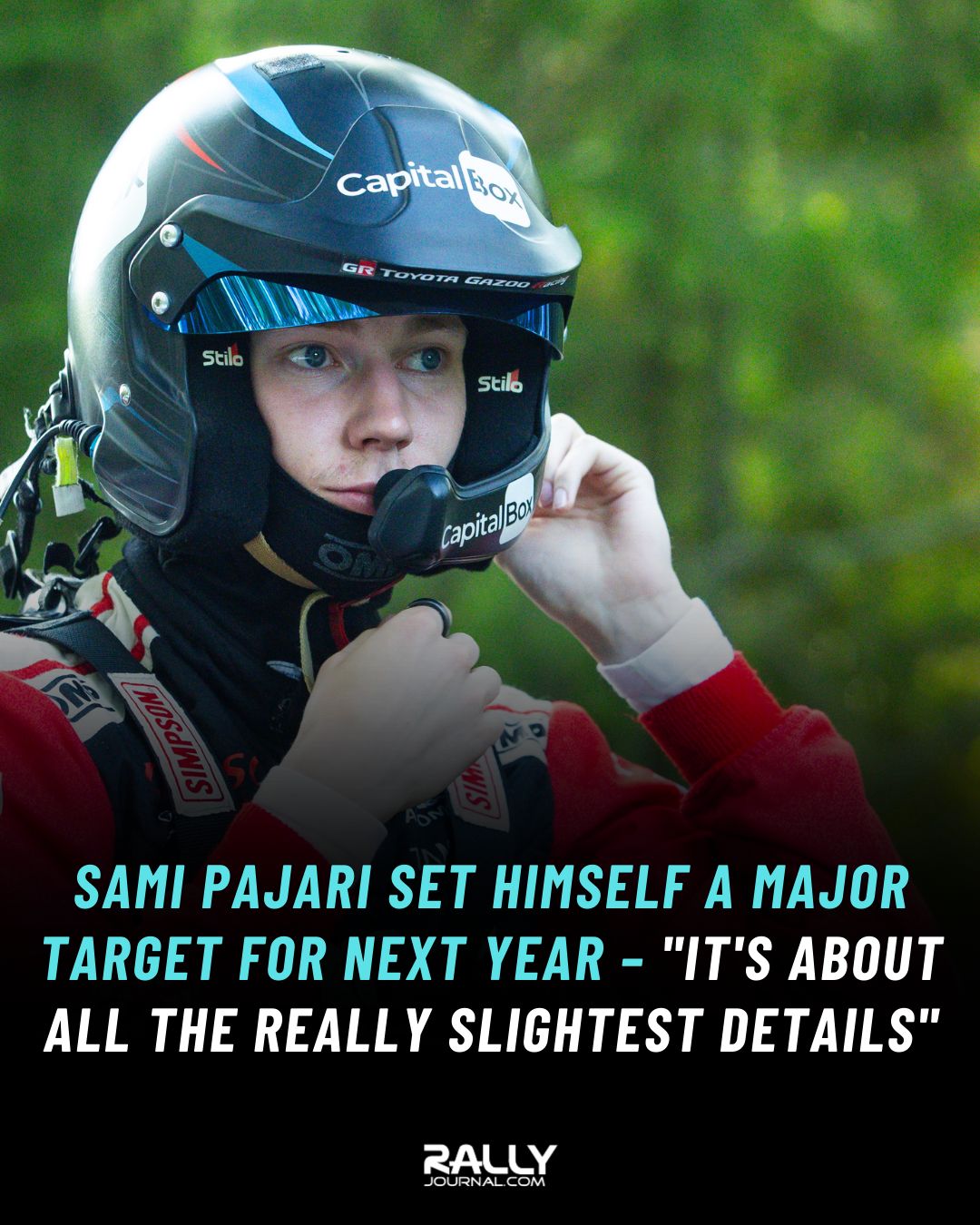 RallyJournal.com - Toyota’s Sami Pajari made a major step up in ...