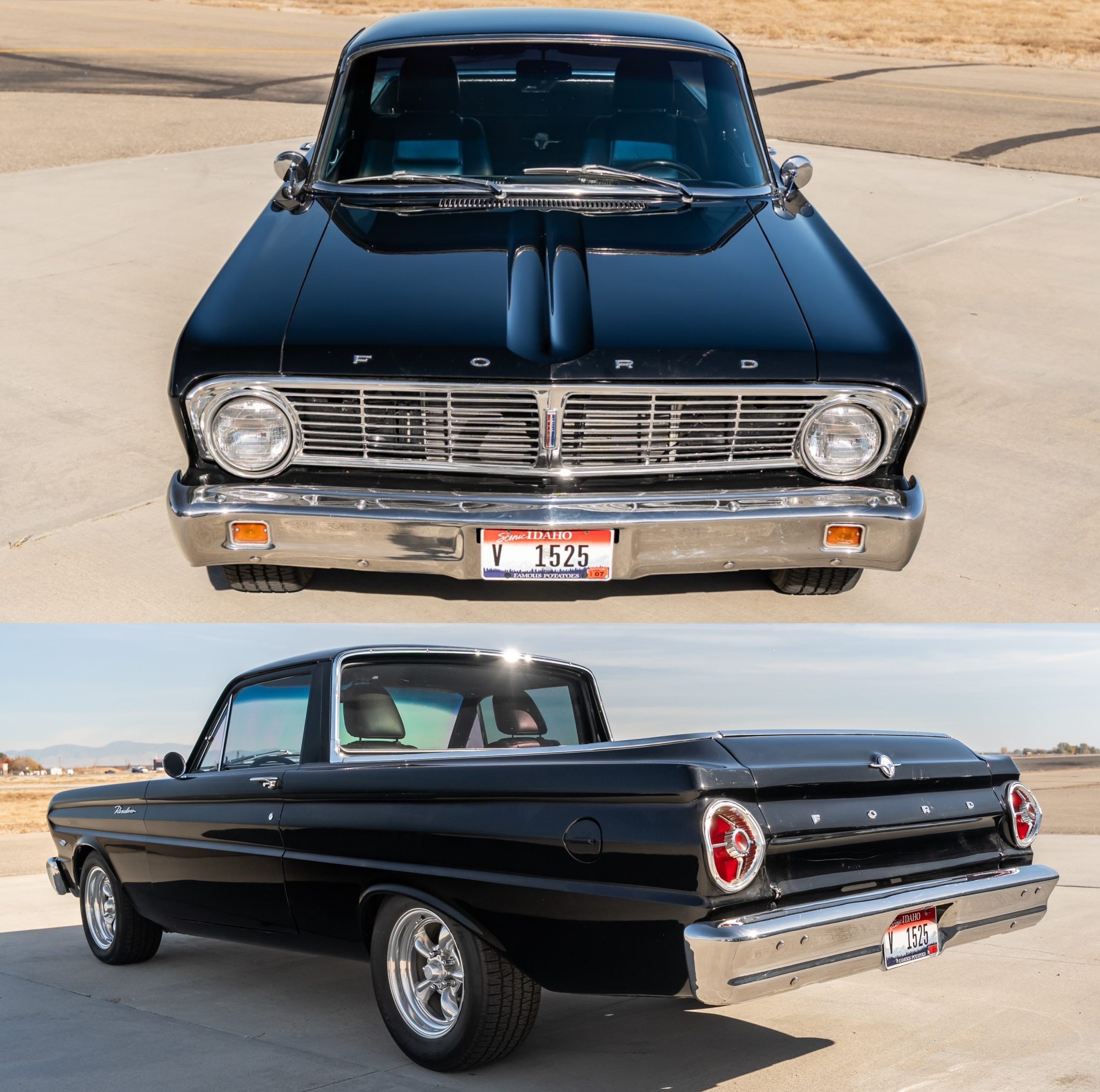 Classic 1964 Ford Falcon Ranchero in teal