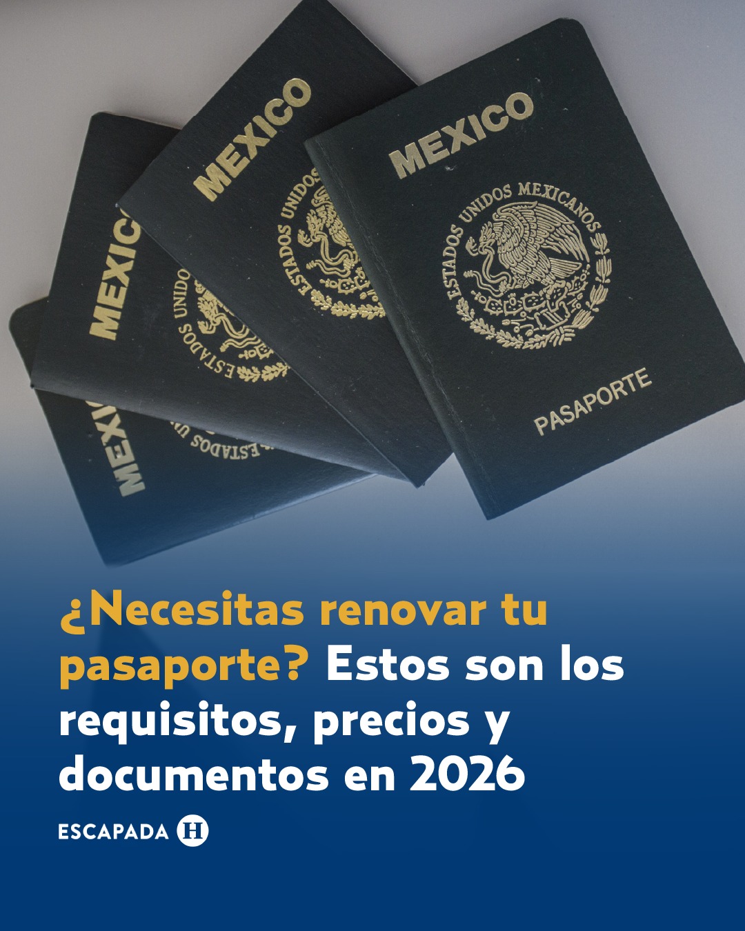 Escapada - 🛂 ¿Listo para viajar este año? Así puedes renovar tu ...