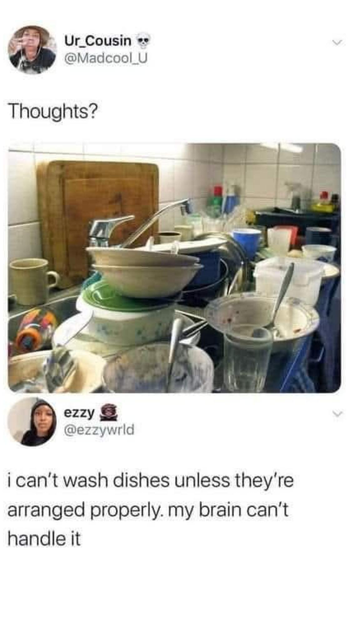 ADHD - The ADHD/Autism Dishwashing Dilemma 🍽️🧠 You know what’s wild ...
