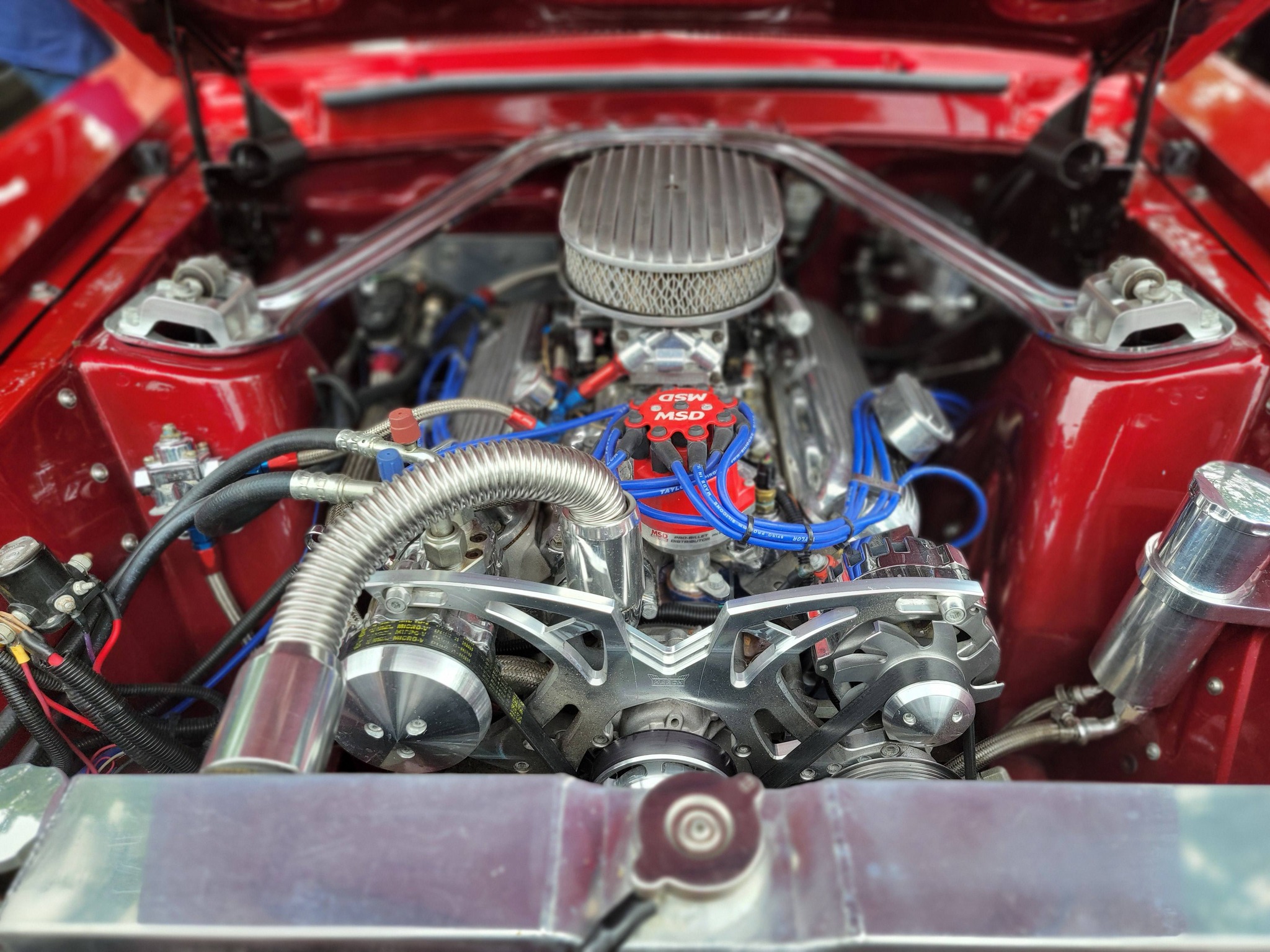 MSP Car Show @ Fords Garage Plano TX Jul 2025 1967 Ford Mustang