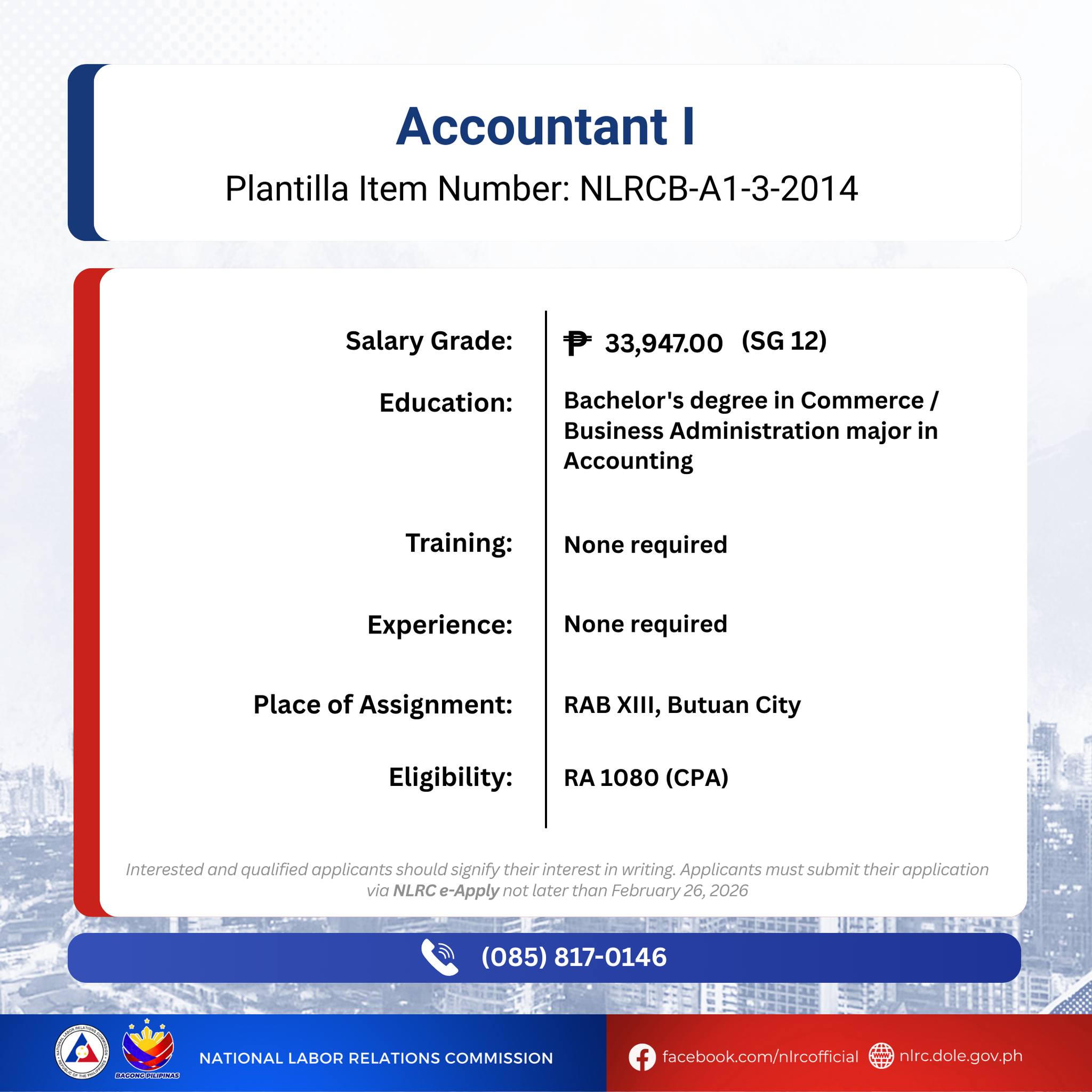 National - 👉𝗣𝗹𝗲𝗮𝘀𝗲 𝗰𝗹𝗶𝗰𝗸 𝗵𝗲𝗿𝗲 𝘁𝗼 𝗮𝗽𝗽𝗹𝘆: https://nlrc.dole.gov.ph/public ...