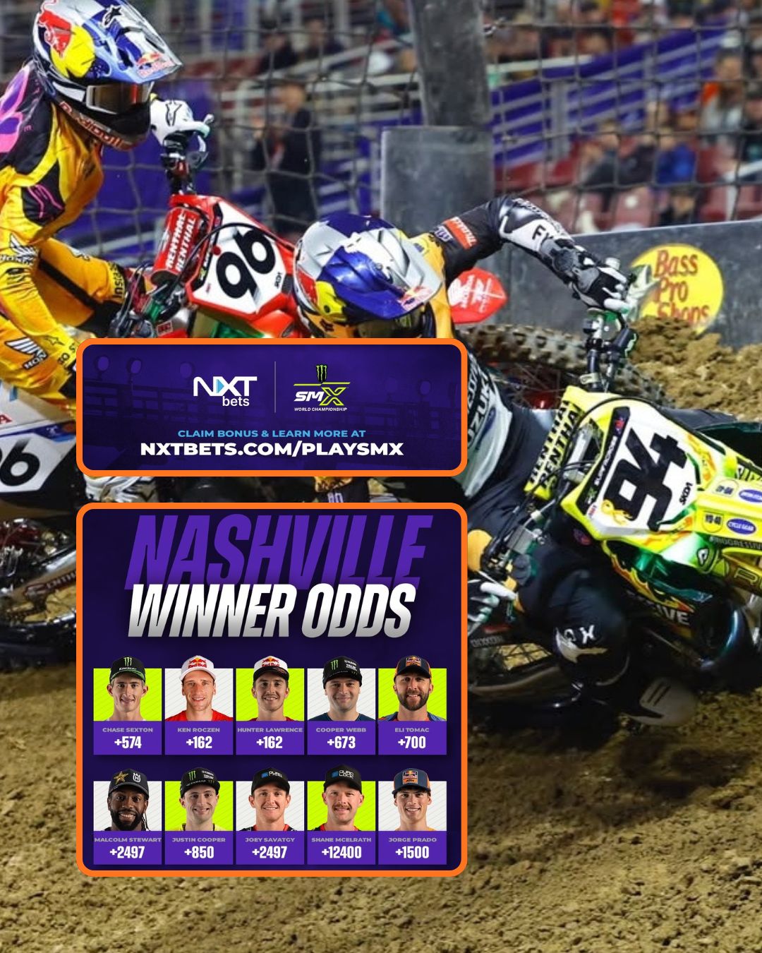 Get ready for Round 13 in Nashville this weekend! Tune in live on