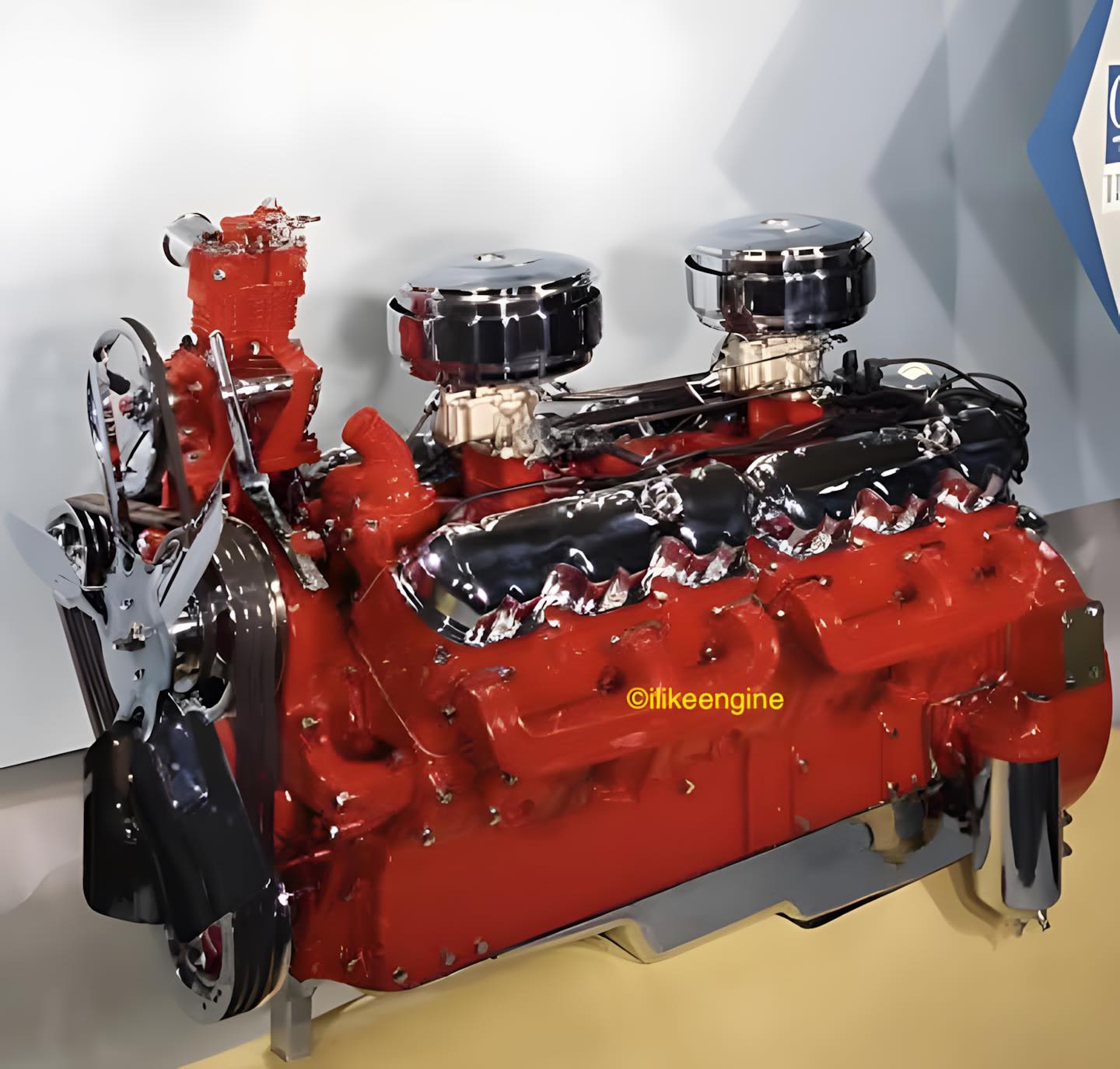 Machik - The 1960s GMC 702 cubic inch V12 engine, often... | Facebook