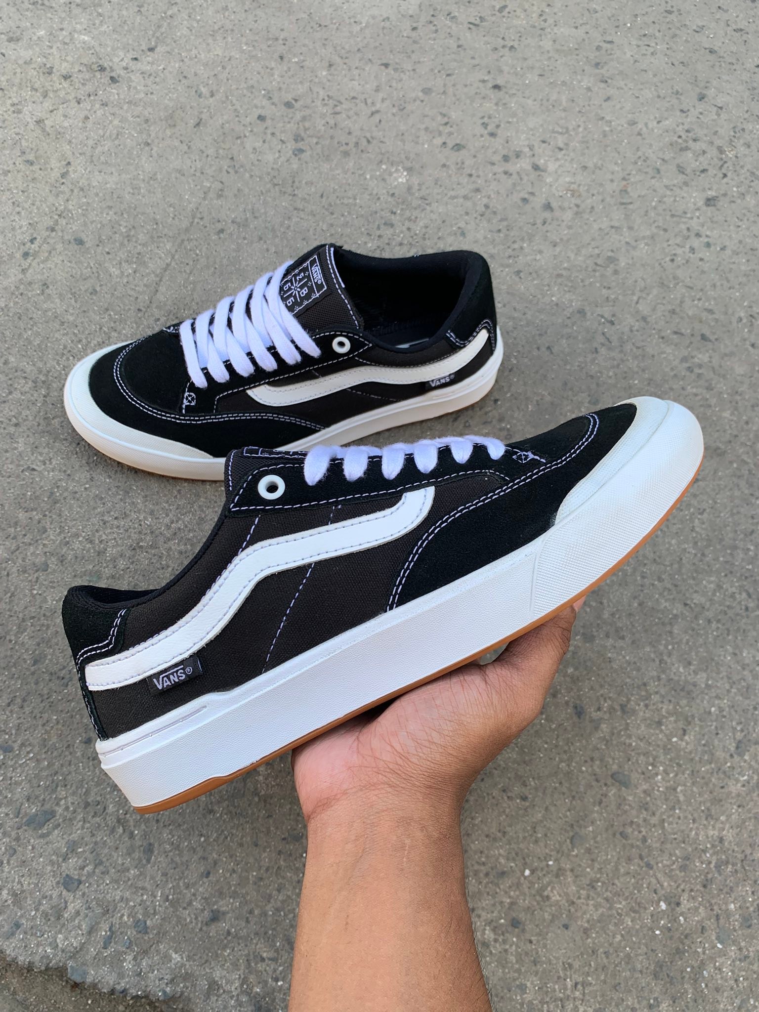 Vans TNT Advanced Prototype Trujillo Pro Skate Colour: Black Gum 