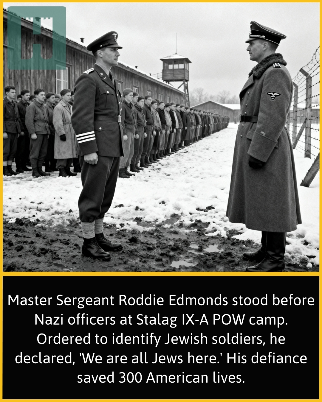 History - When a Nazi officer demanded he identify Jewish soldiers for ...