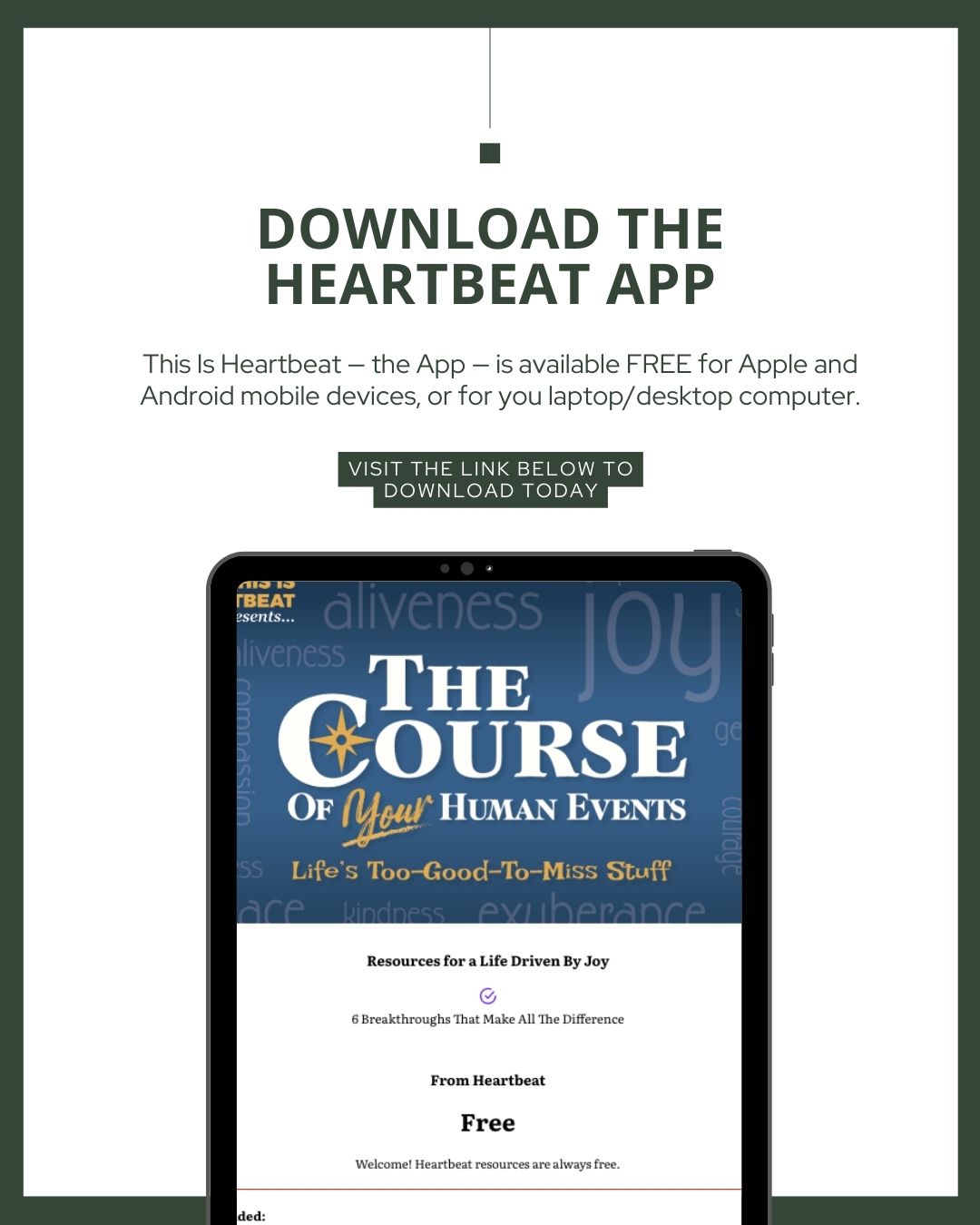 Landon - Version 2.0 is here! Download the FREE Heartbeat App today and ...