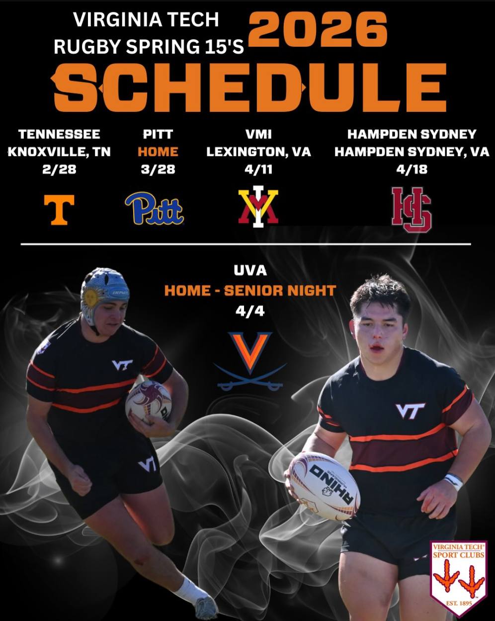 VT Men's Rugby | Blacksburg VA
