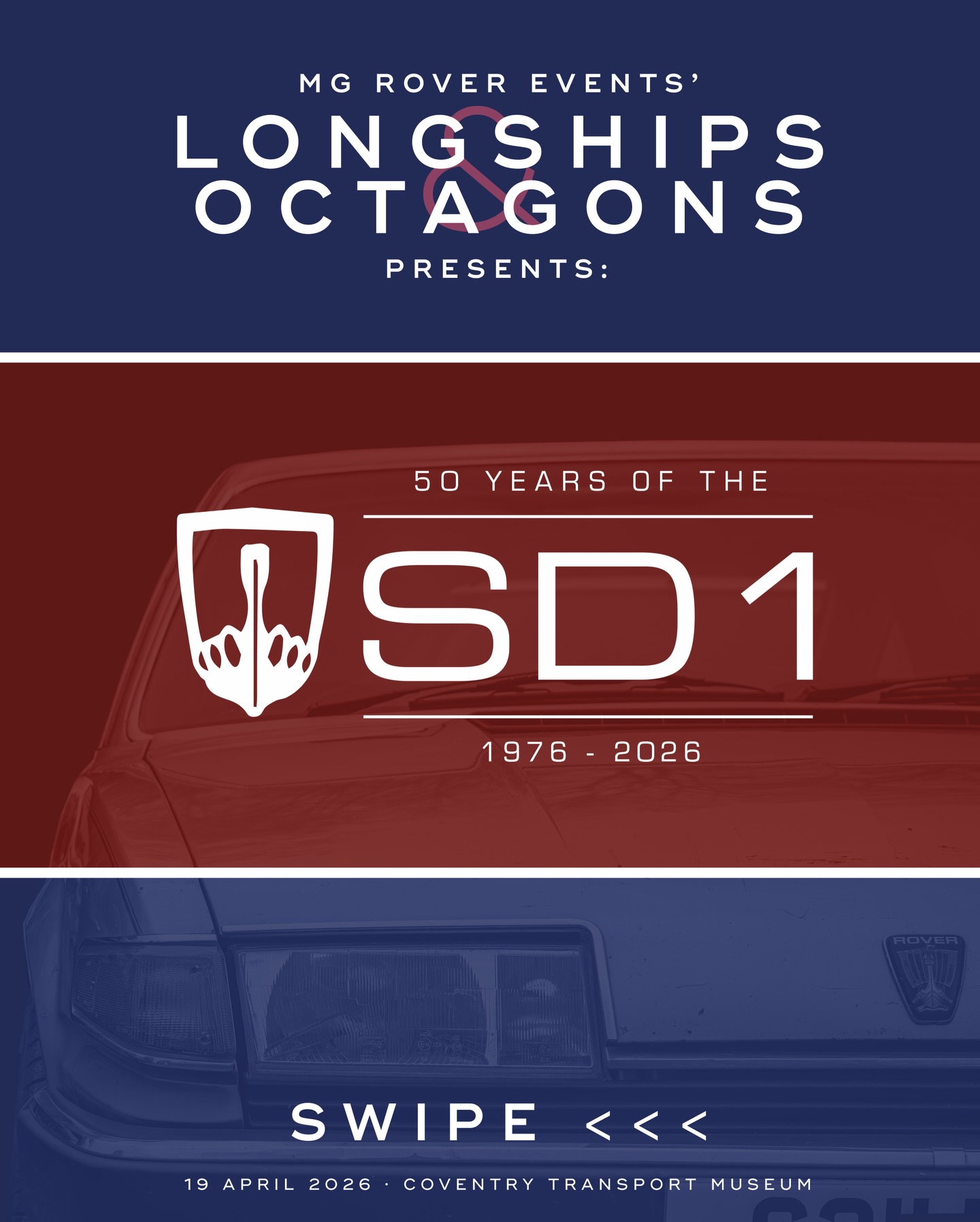 MG Rover Events - The Rover SD1 turns 50! Launched in 1976... | Facebook