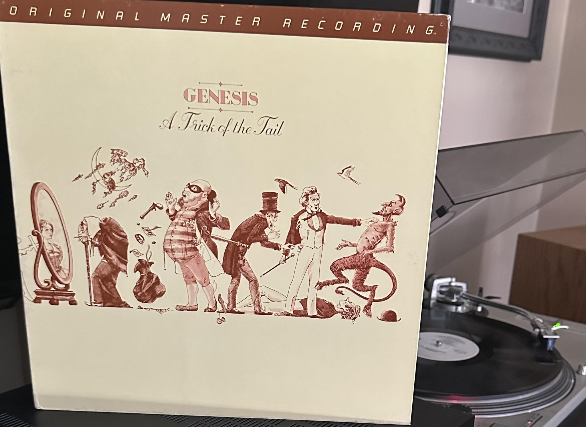 Genesis, A Trick of the Tail UK first pressing from 1976 arrived