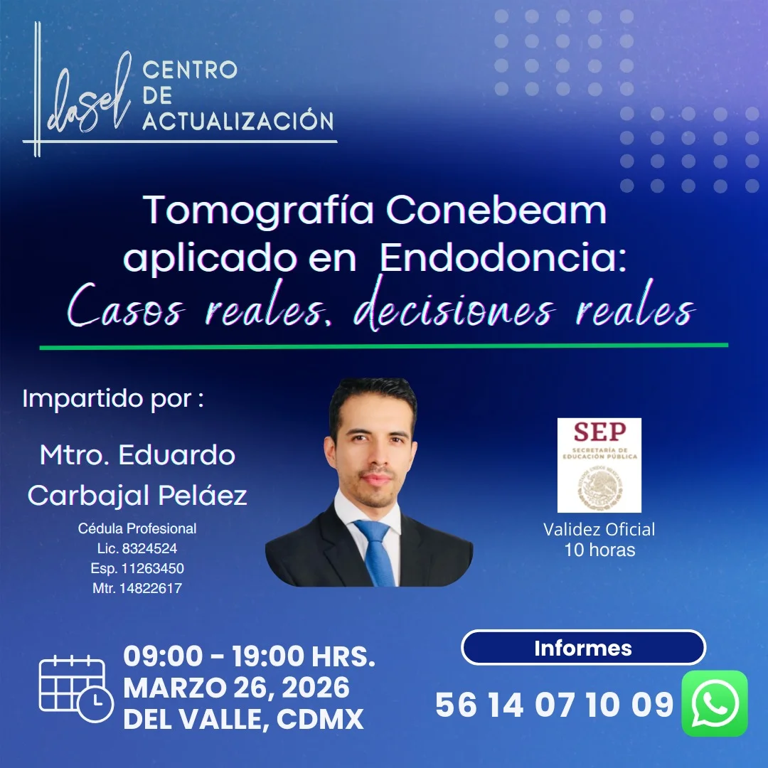DASEL - Curso de Actualización en Endodoncia 🦷 Tomografía Cone Beam ...
