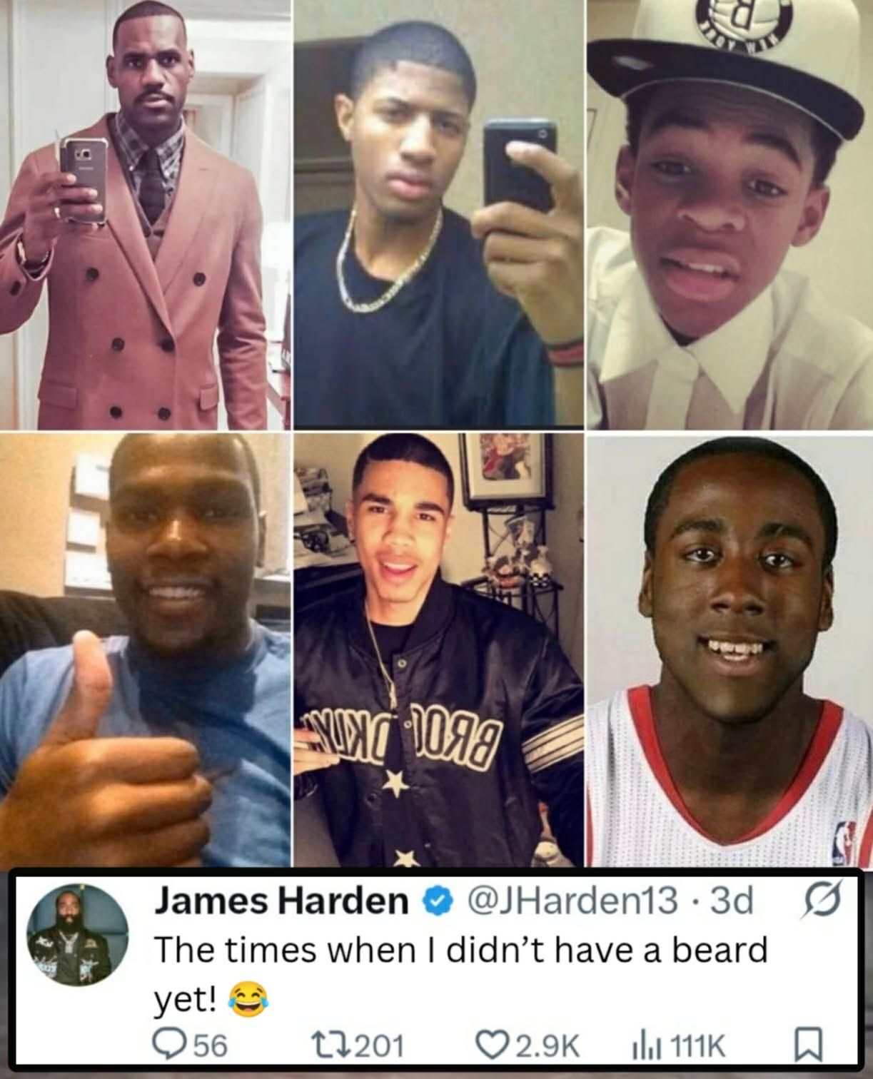 Basketball Hype - James Harden reacted after seeing his... | Facebook