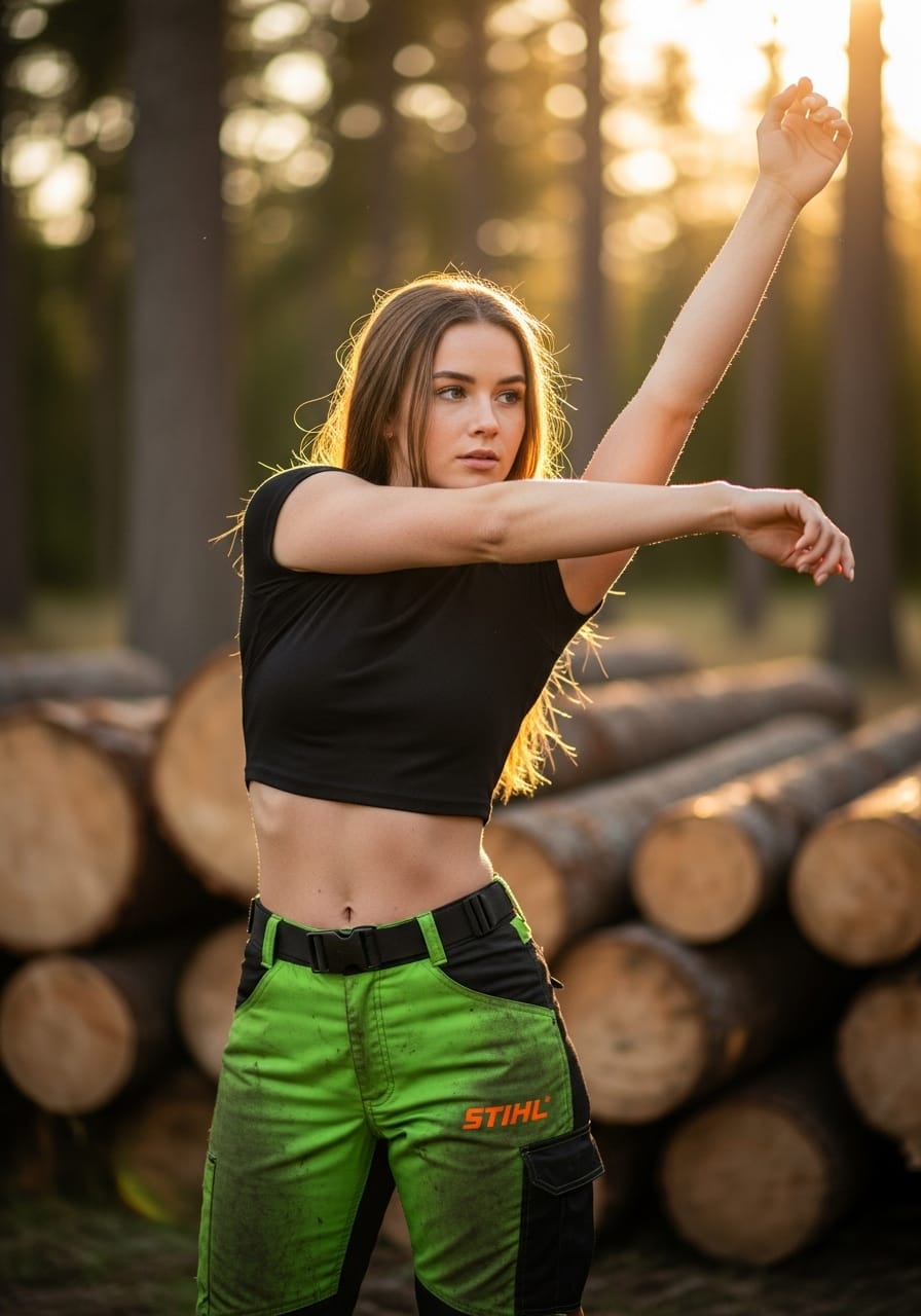 Female - 💚👷🏼‍♀️🌲 #chainsawgirl #lumberjackgirl #lumberjack #fblifestyle ...