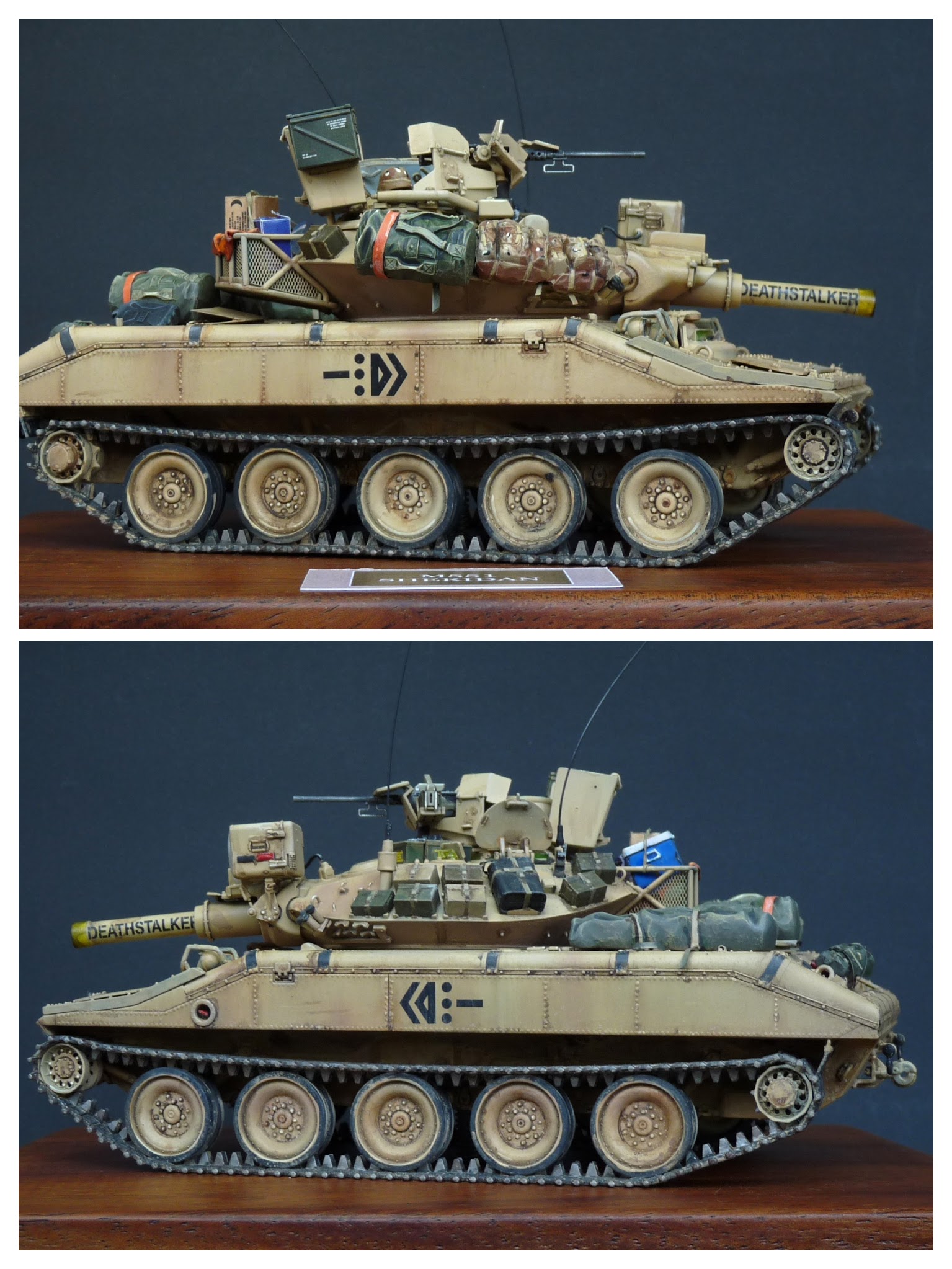 M551 A1 TTS Sheridan Irak 1991. Rye Field Model 1/35. [www
