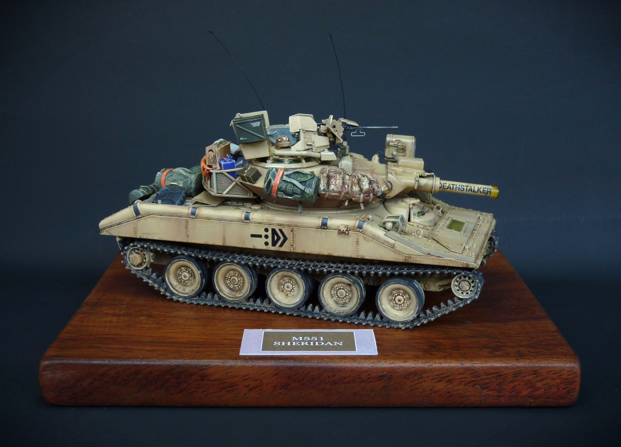 M551 A1 TTS Sheridan Irak 1991. Rye Field Model 1/35. [www