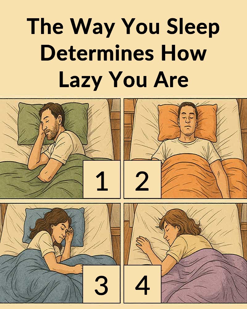 Sweet Puzzles - The Way You Sleep Determines How Lazy You... | Facebook