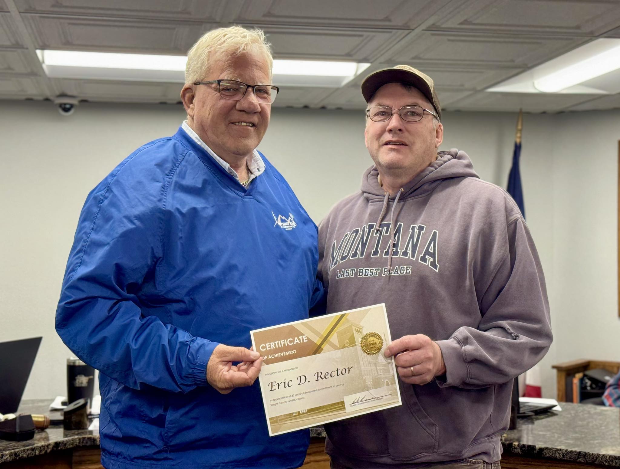 Congratulations to Conservation Director Eric Rector, who was ...