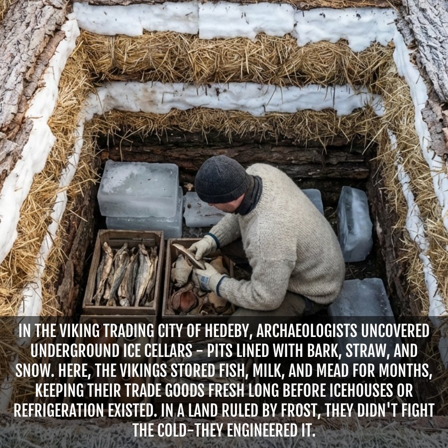 Long before modern fridges, the... - Tales of Valhalla | Facebook