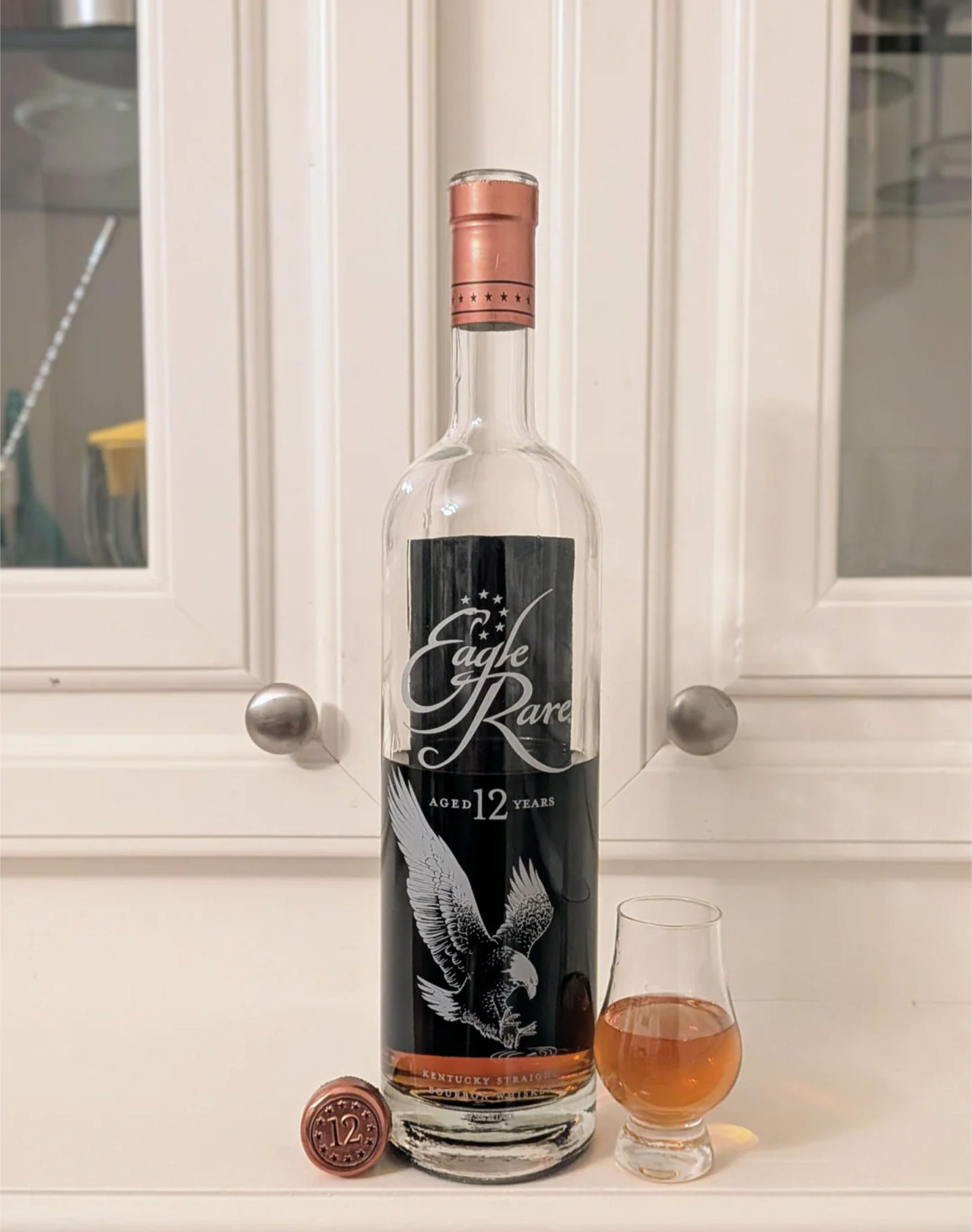 The eagle has finally landed !!! Now Serving Eagle Rare 12 Year
