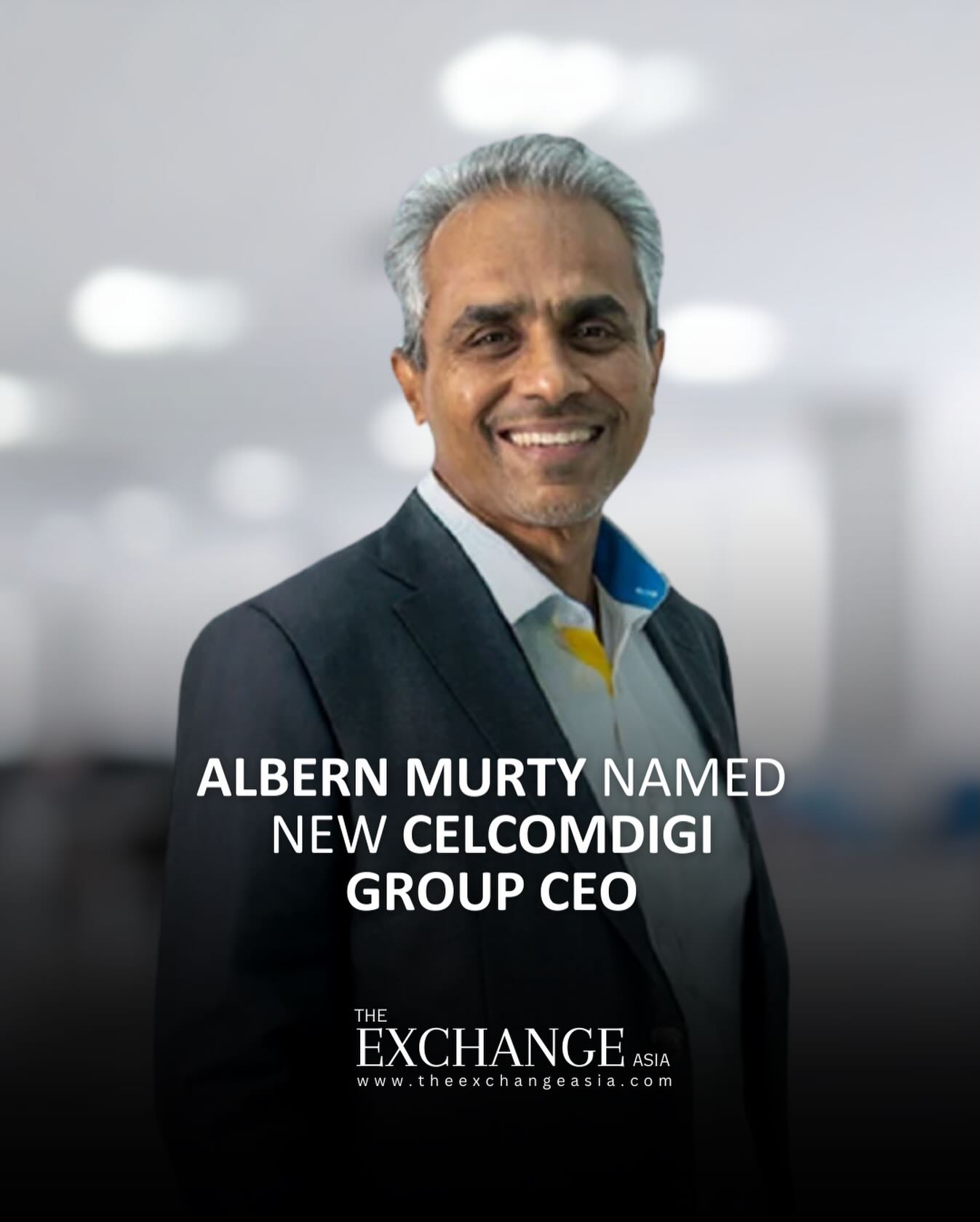 The Exchange - Albern Murty Named New CelcomDigi Group CEO. CelcomDigi ...