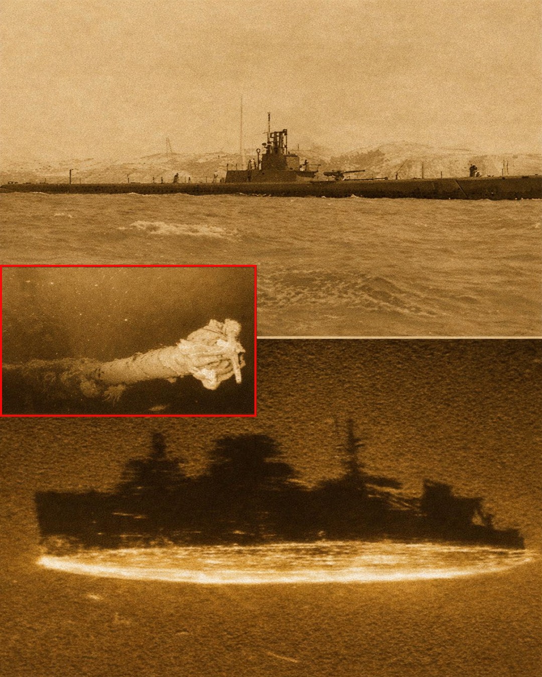 After more than eight decades hidden beneath the depths of the Sea