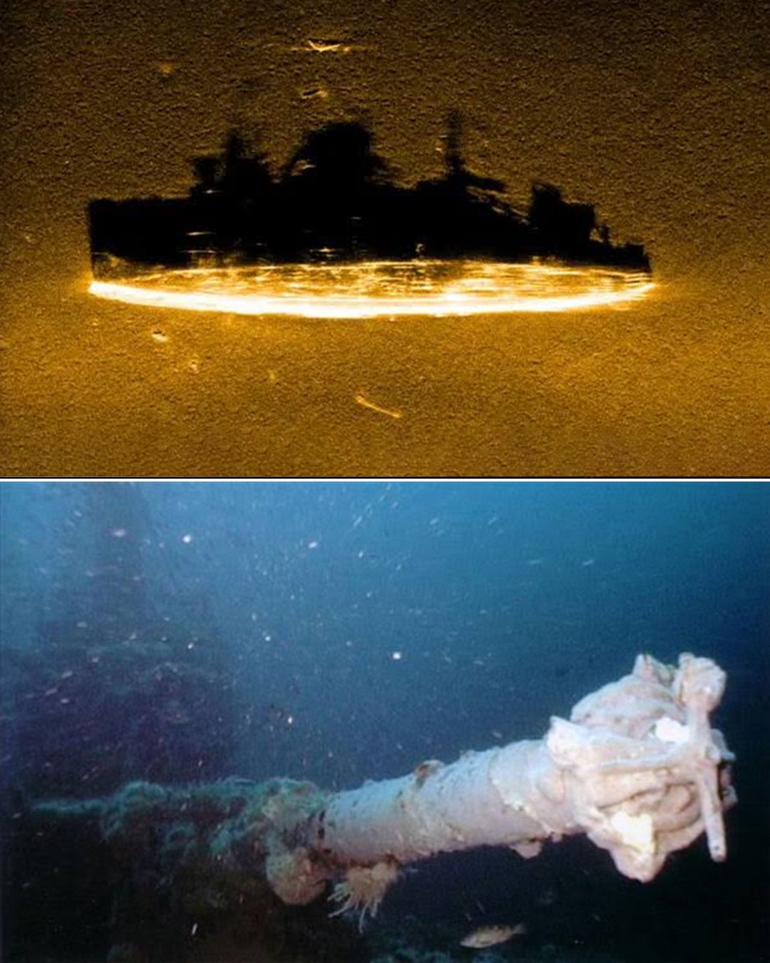 After more than eight decades hidden beneath the depths of the Sea