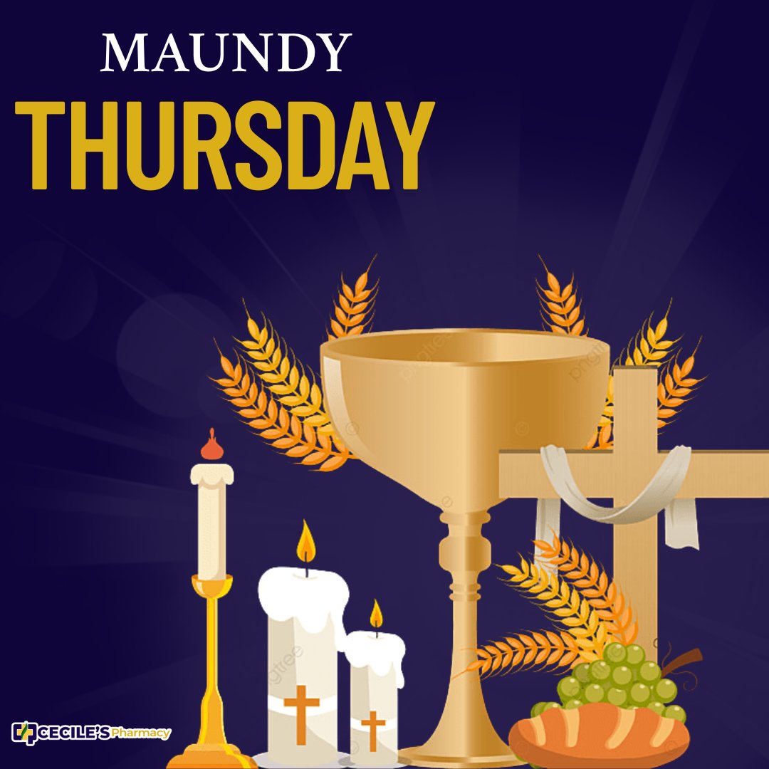 Cecile's - 🌿 On this solemn Maundy Thursday, we remember Jesus's last ...