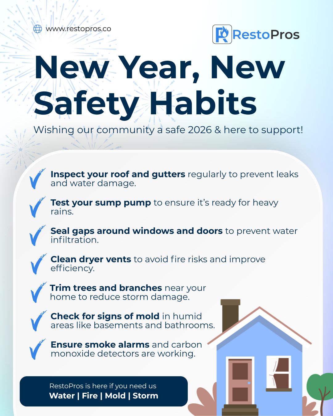 RestoPros - Start 2026 off right with simple safety tips to protect ...