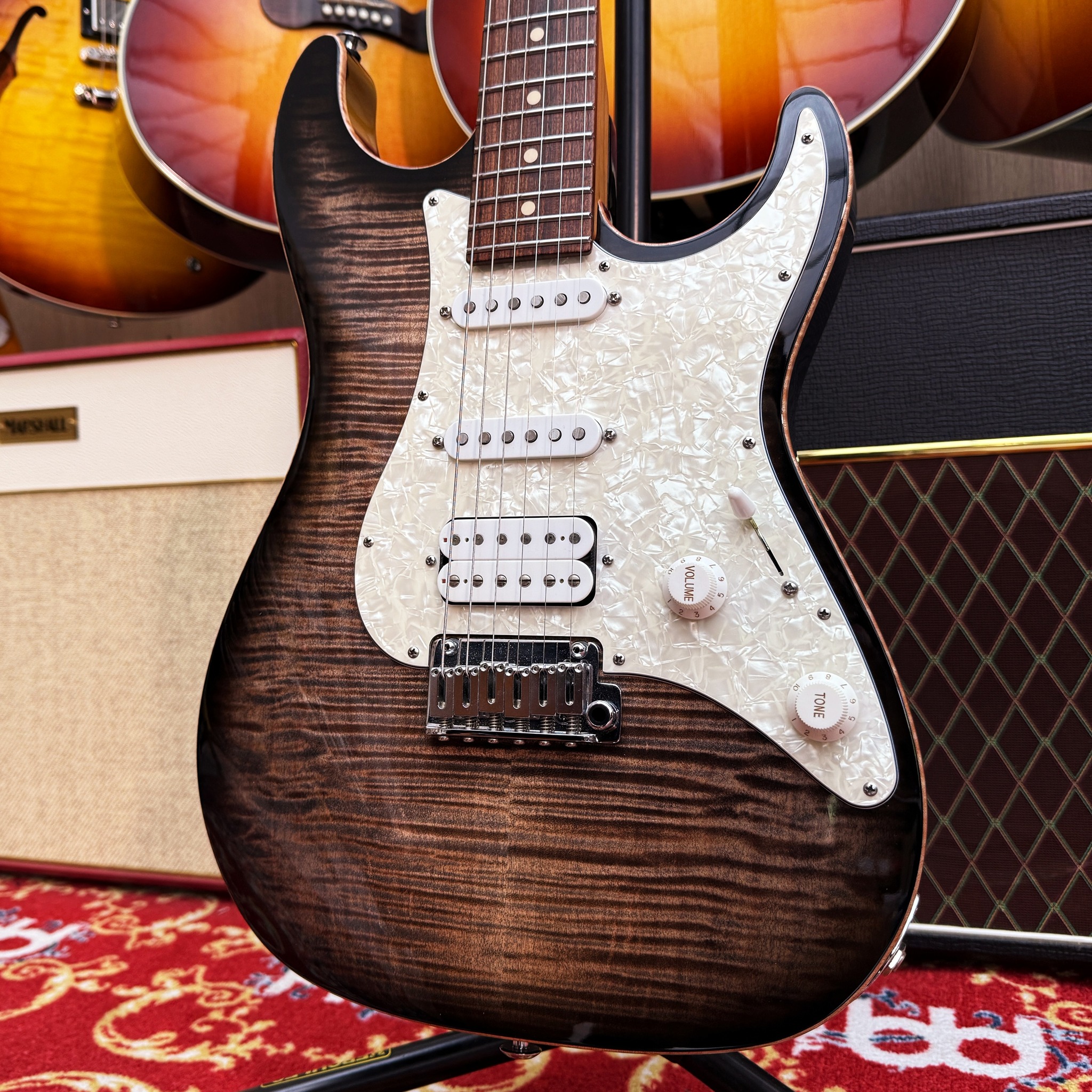 Burst standard pro Charcoal 【美品】Suhr