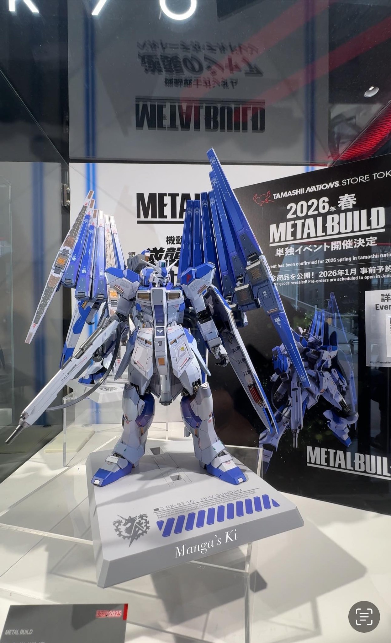Rx-93 V2 Hi-V Gundam Metal Build available at Tamashii Akihabara