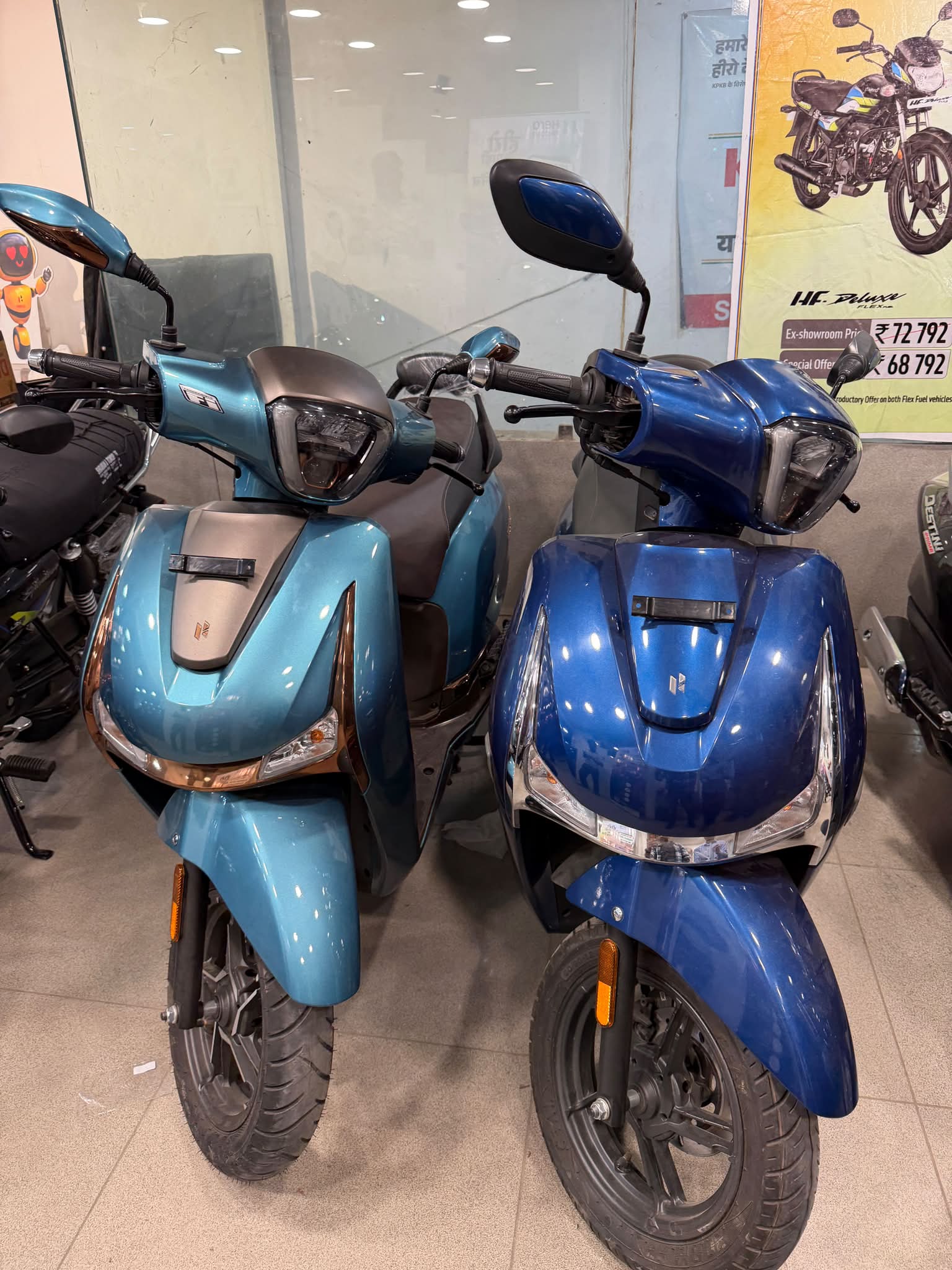 2026 Hero Destini 125 Two Colours Front Look 🔥👀😳