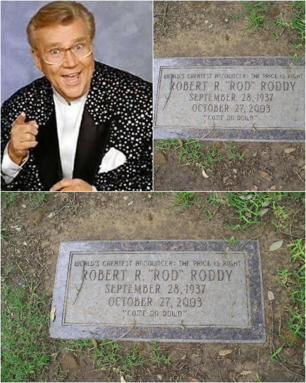 Rock - Rod Roddy (September 28, 1937 – October 27, 2003) was an ...