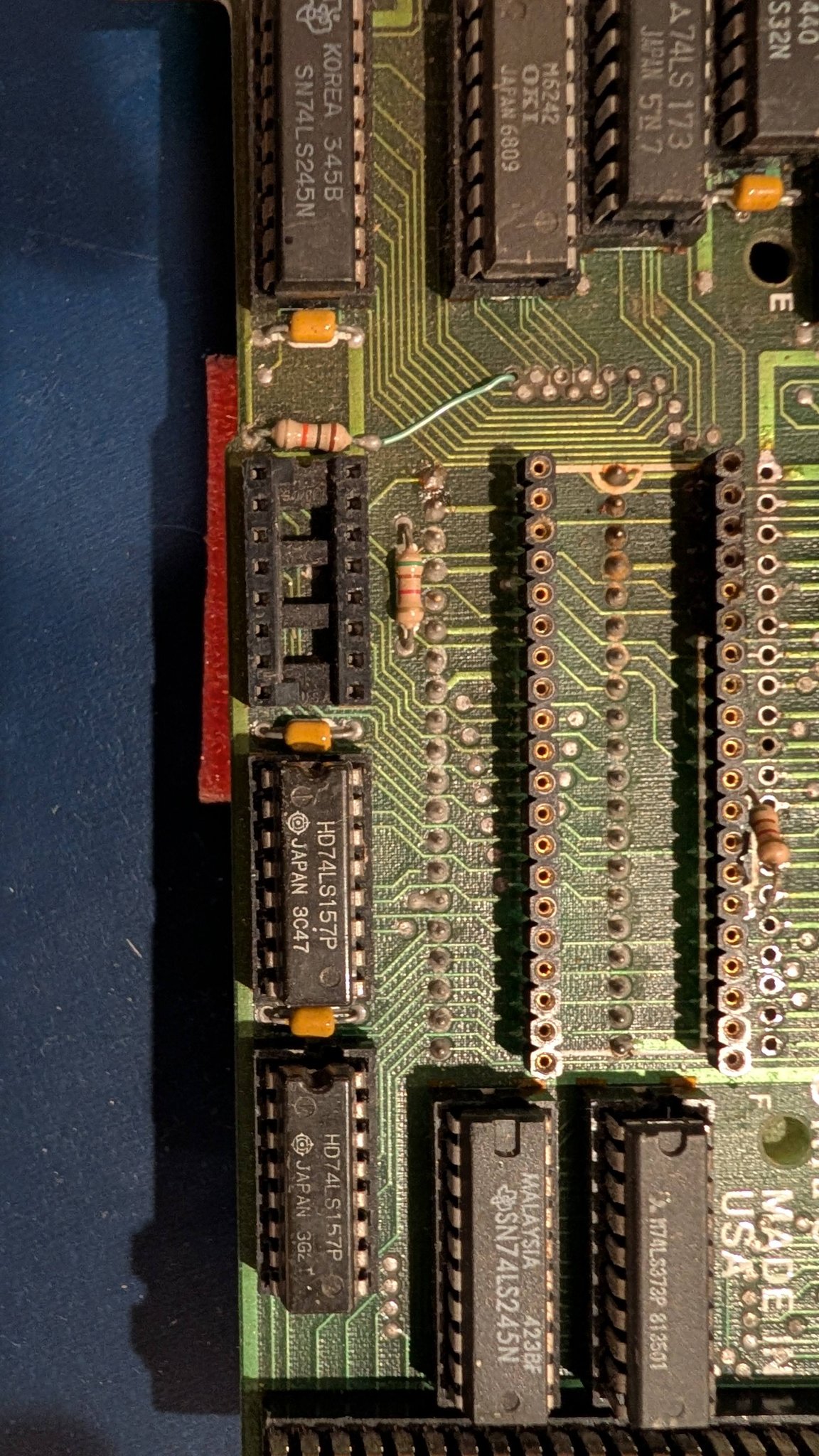 What is the missing IC on an Applied Engineering Z-RAM Ultra 3?