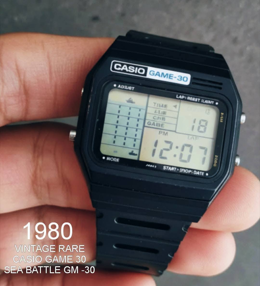 1981 vintage Casio Game 10 watch