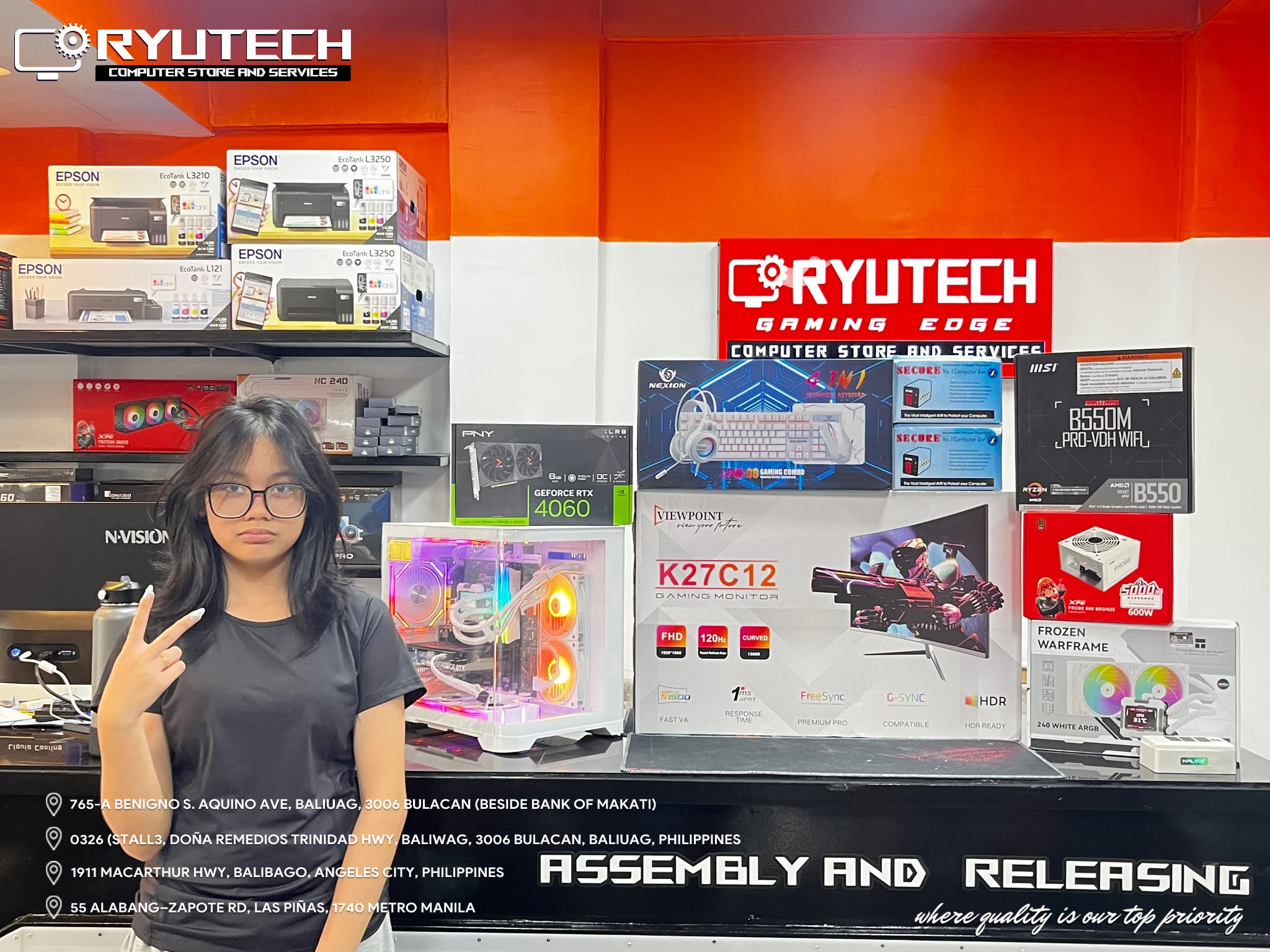 Ryutech - 📦 WALK-IN CLIENT – LAS PIÑAS CITY! 📦 Thank you for choosing ...