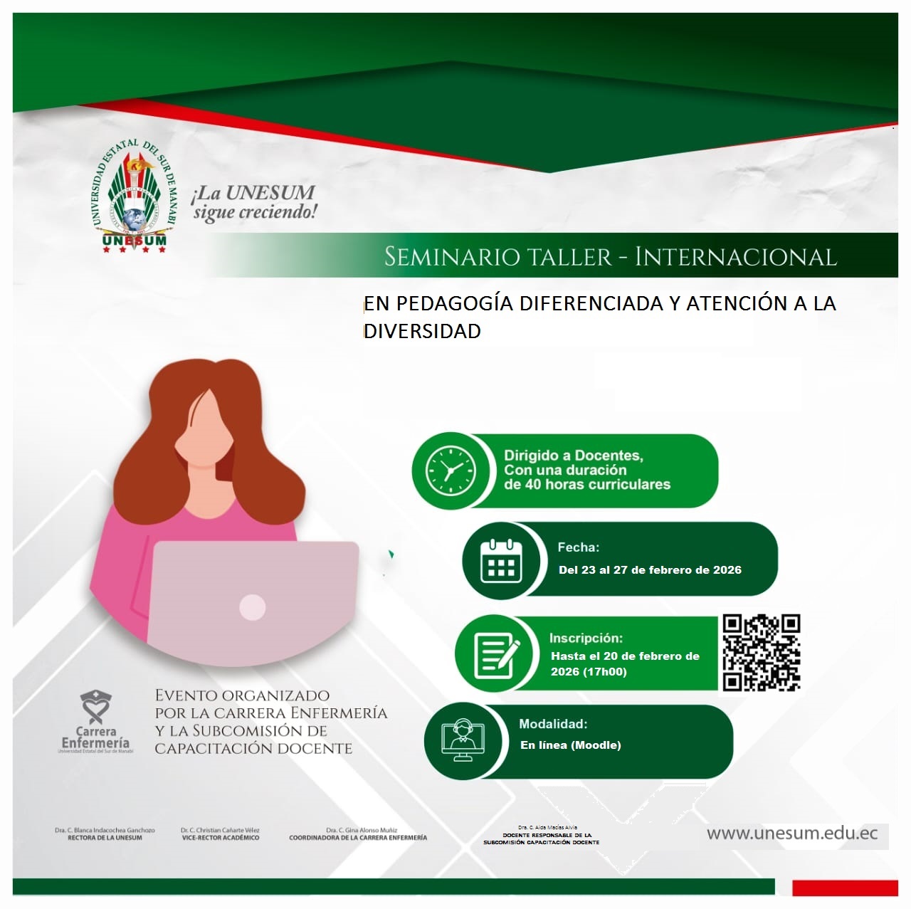 Unesum oficial - 🎓📘 Carrera de Enfermería | “Seminario... | Facebook