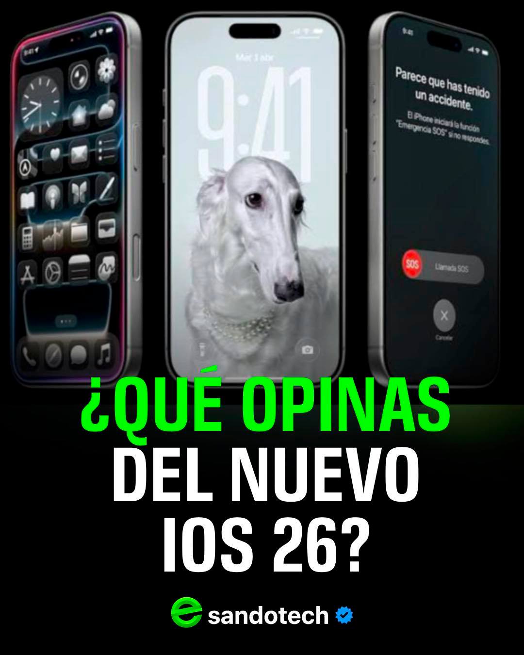 Esando - iOS 26 ya está aquí y trae cambios que están dando de qué ...