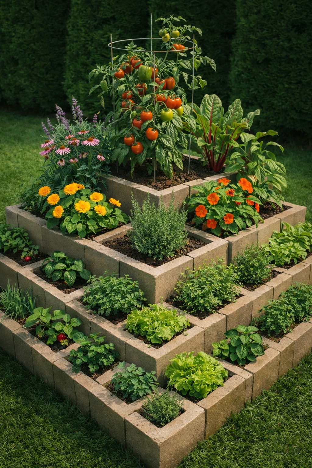 Snapshot of Tiered And Tiered And More Tiered Planting