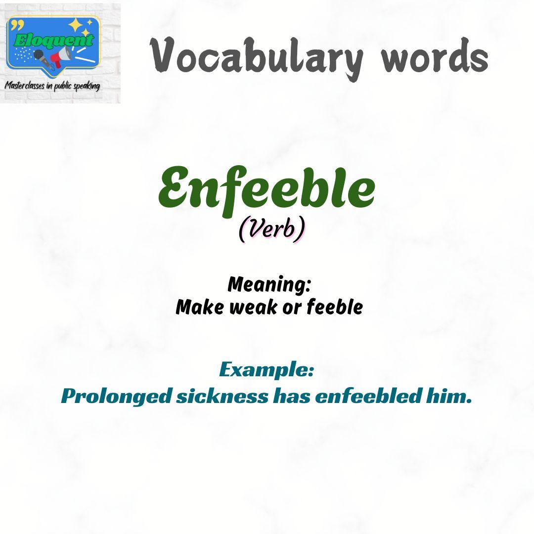 Rarely used but very useful nouns... - Eloquent Masterclasses | Facebook