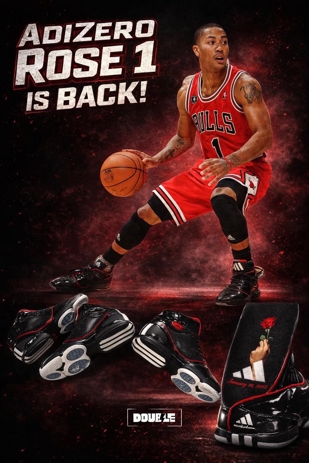 Derrick Rose debuts the adidas D Rose 9 tonight against Houston