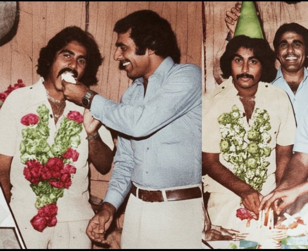 Pakistan - Haroon Rashid of Pakistan celebrates the birthday of his ...
