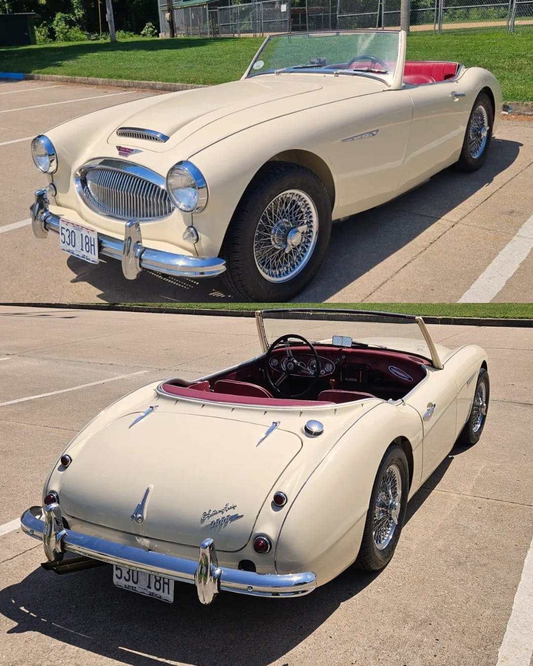 1962 Austin Healey 3000 MKII vs 1962 Triumph TR4