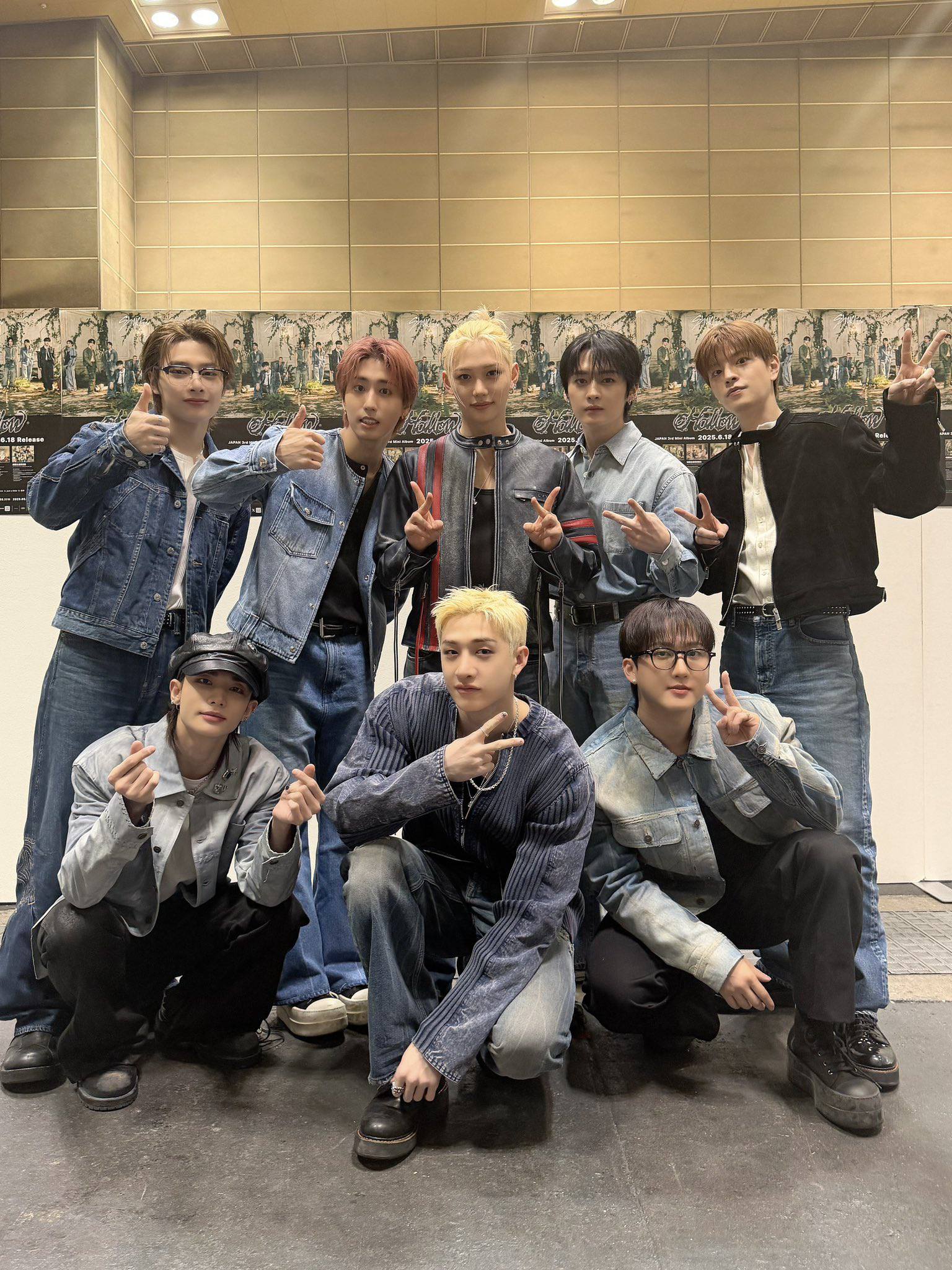 Stray Kids at Hollow offline event in osaka, japan🎌
